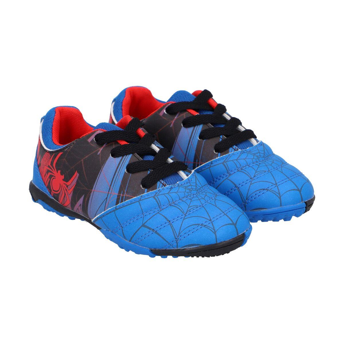 ZAPATOS DE BABY FUTBOL SPIDER-MAN INFANTIL-0