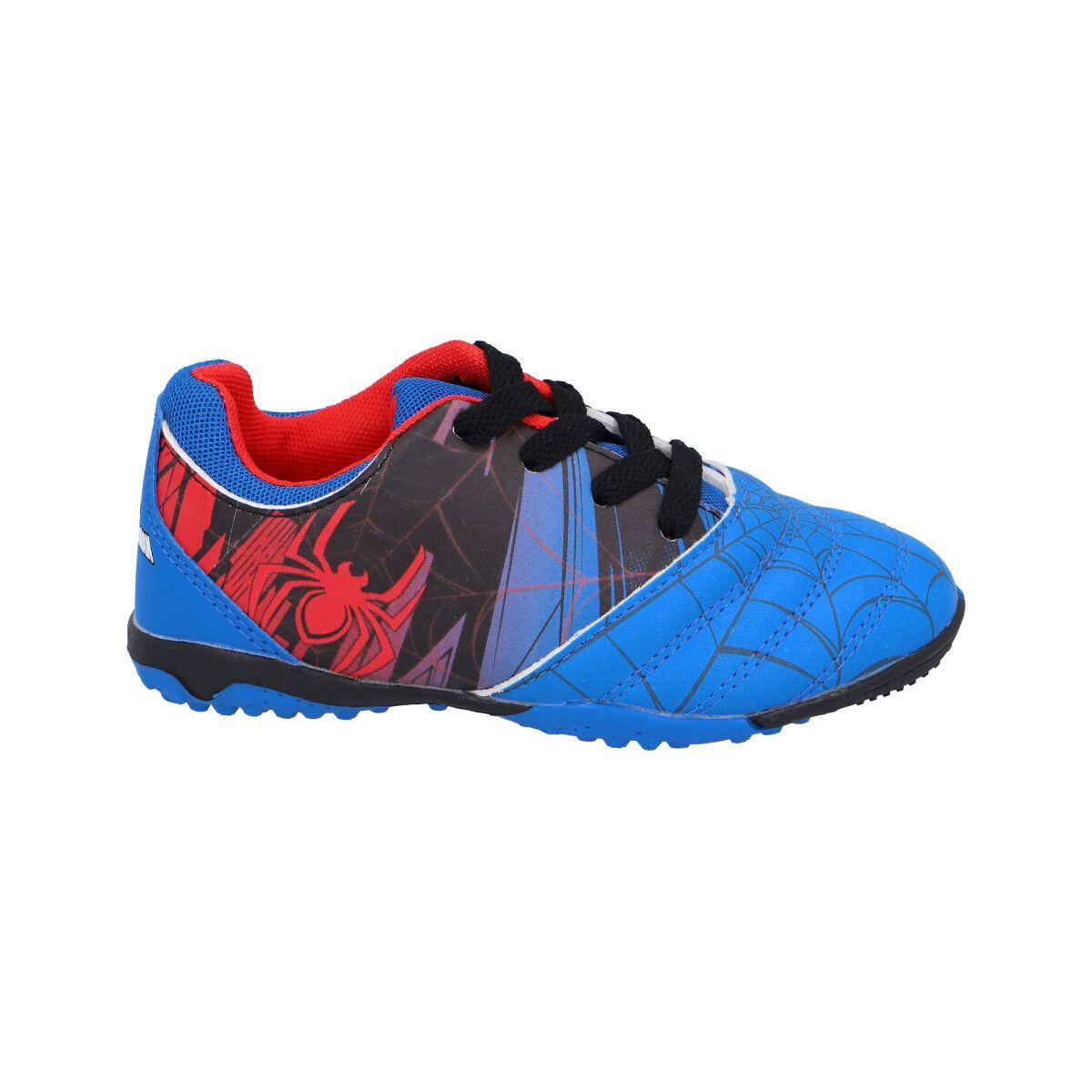ZAPATOS DE BABY FUTBOL SPIDER-MAN INFANTIL-1