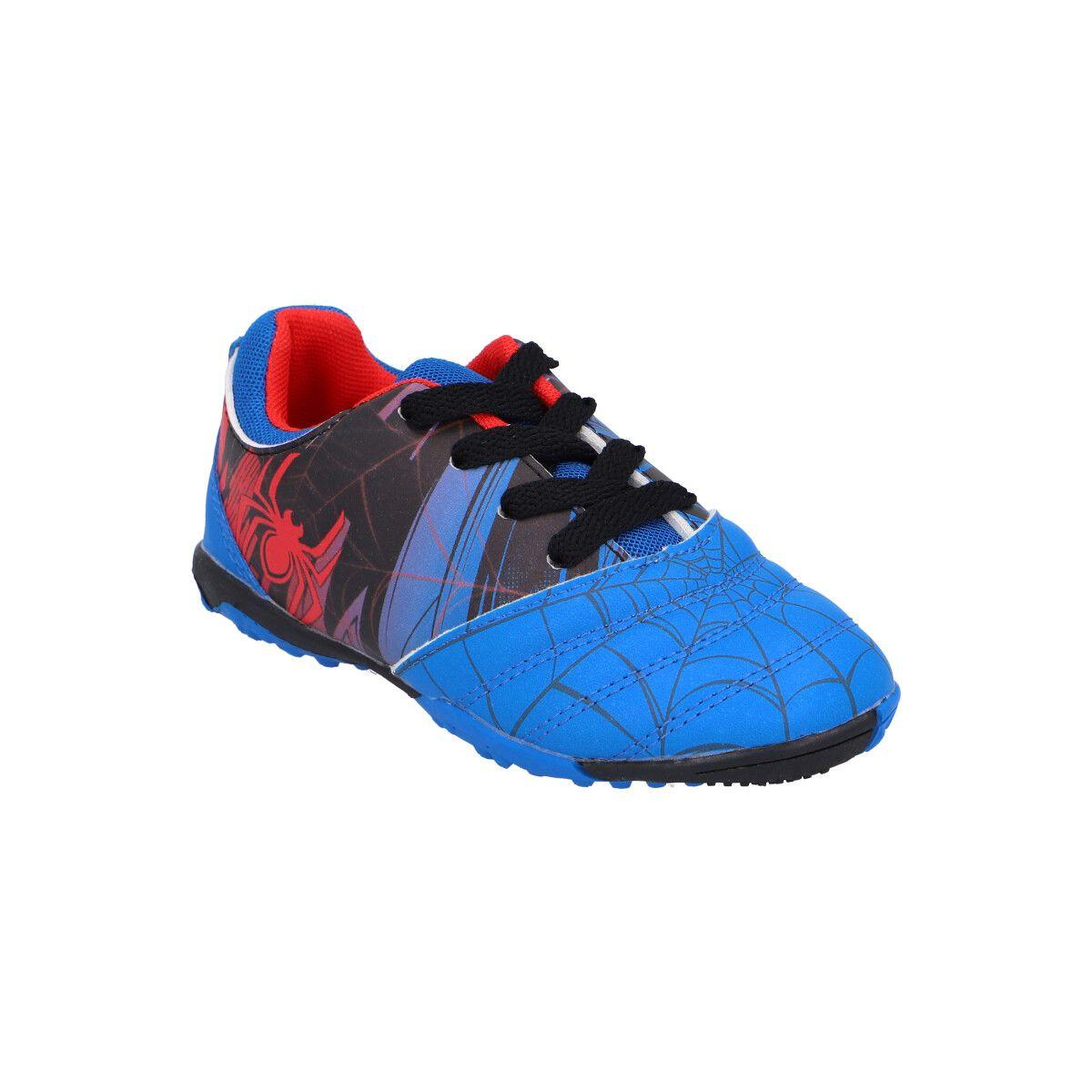 ZAPATOS DE BABY FUTBOL SPIDER-MAN INFANTIL-2