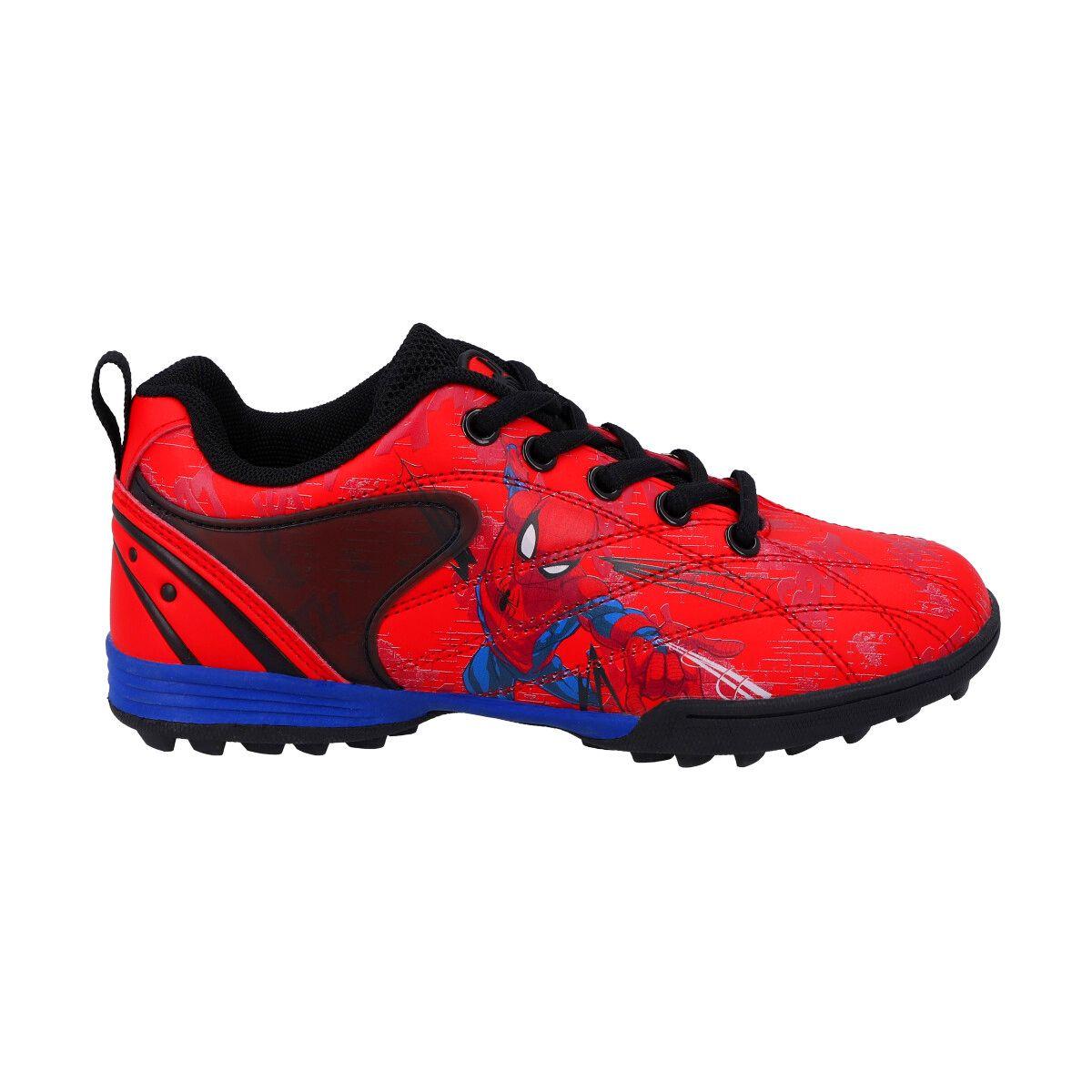 ZAPATOS DE BABY FUTBOL SPIDER-MAN INFANTIL ROJO-1