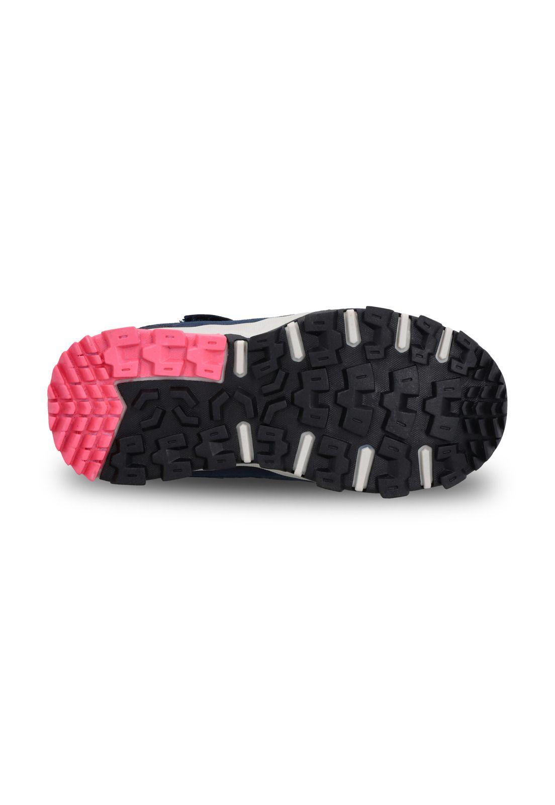 ZAPATO OUTDOOR SPALDING GOBI TODDLER GIRL NAVY-PINK-4
