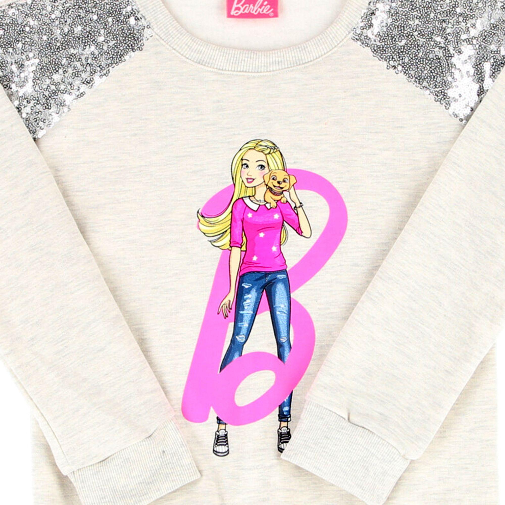 POLERON INFANTIL BARBIE-1