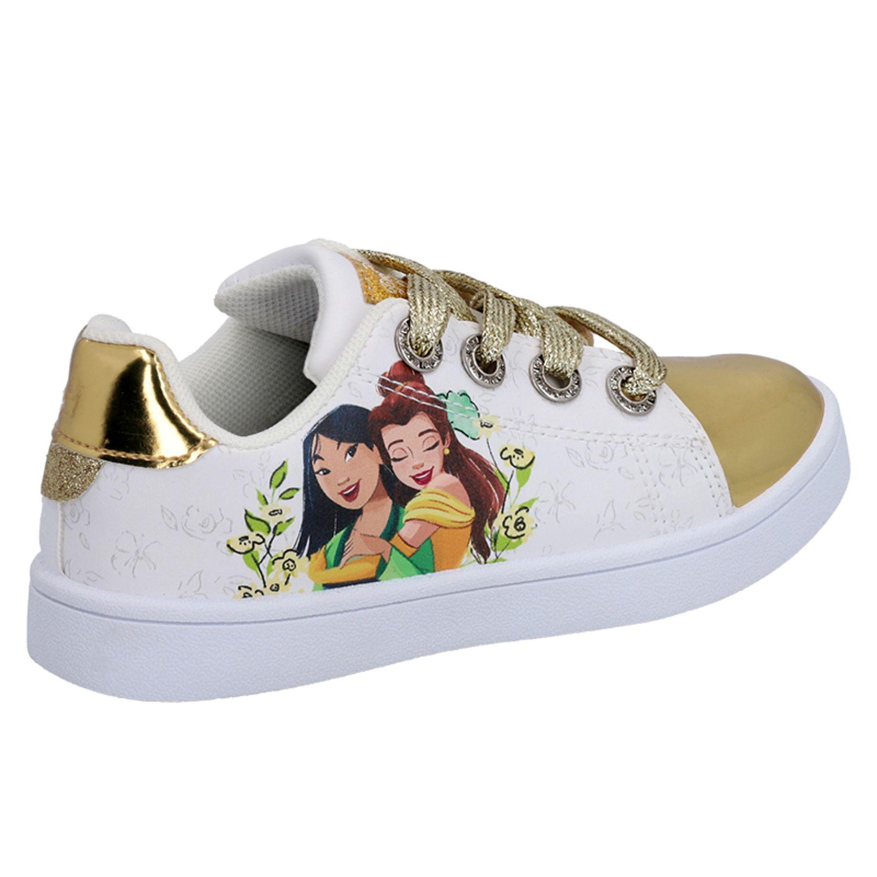 ZAPATILLAS PRINCESA DISNEY DORADA INFANTIL-3