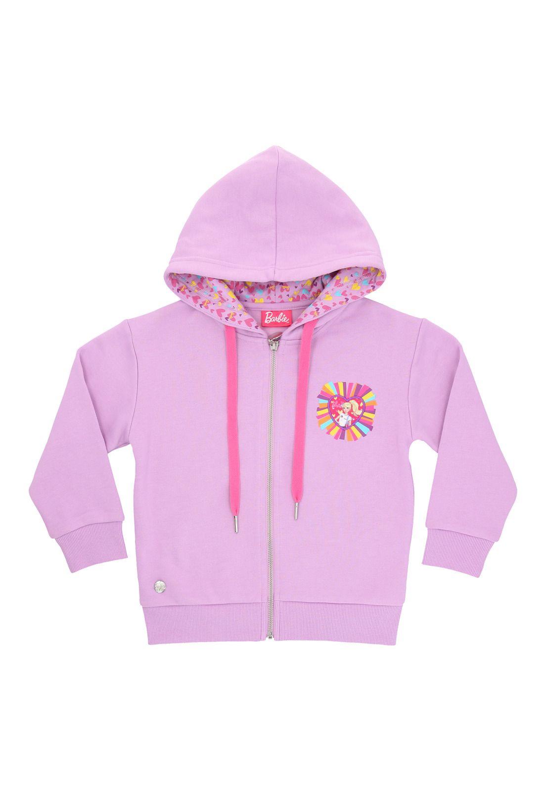 POLERON ROSADO BARBIE-0
