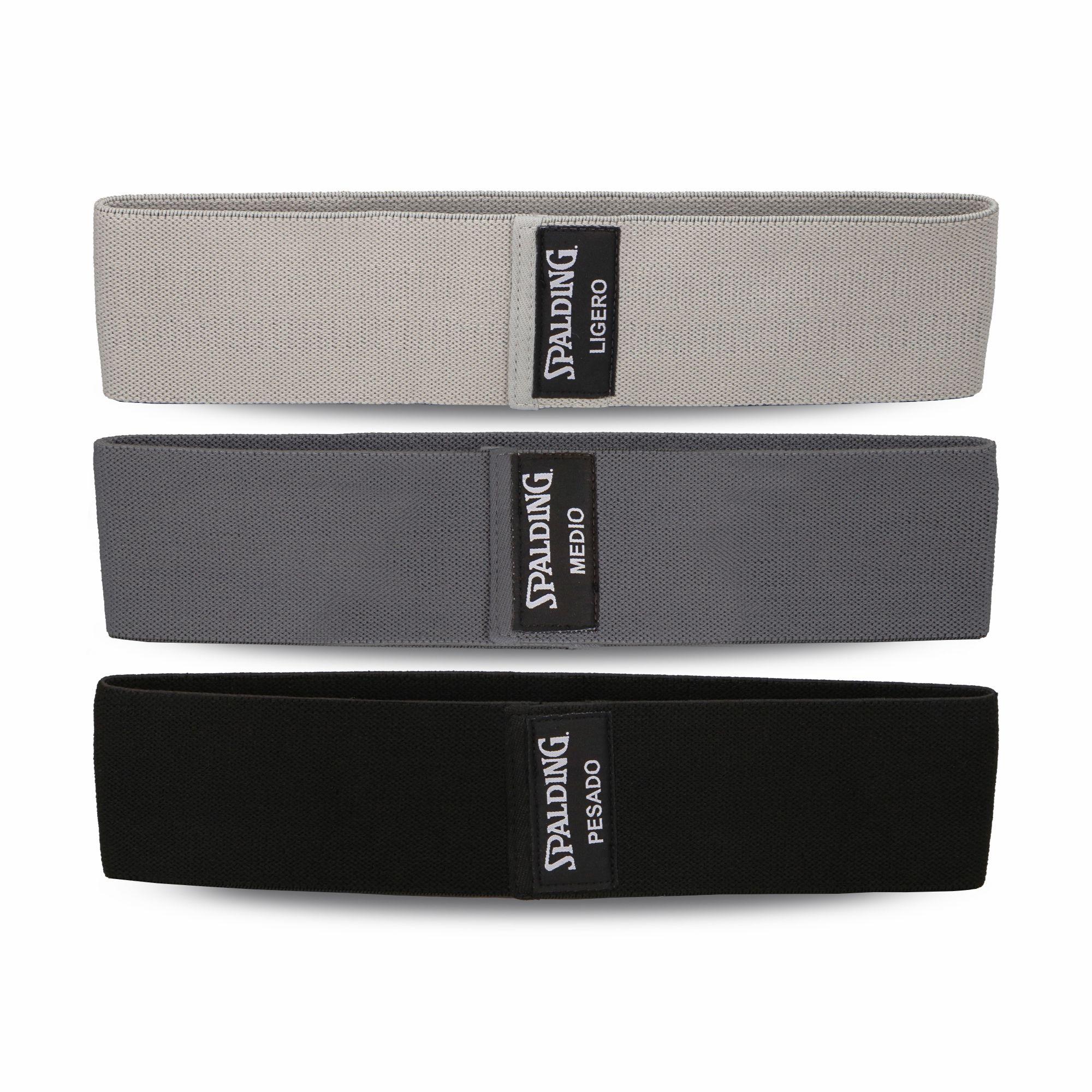 Bandas de Resistencia Elastica 3 Niveles Spalding Negro-2
