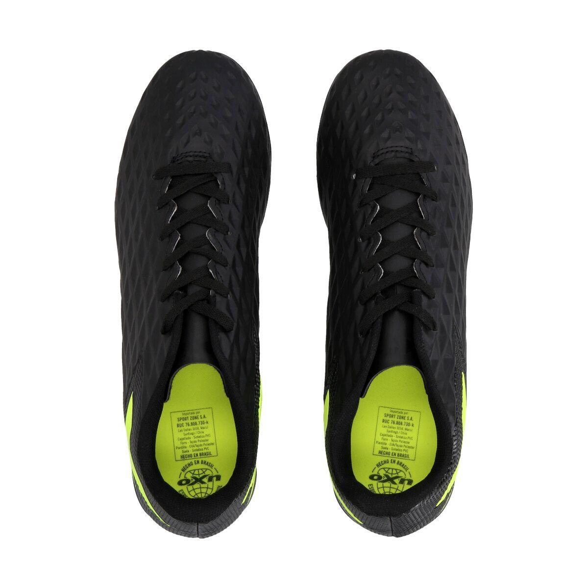 ZAPATOS DE FUTBOL GENIO 3 ADULTO NEGRO-3