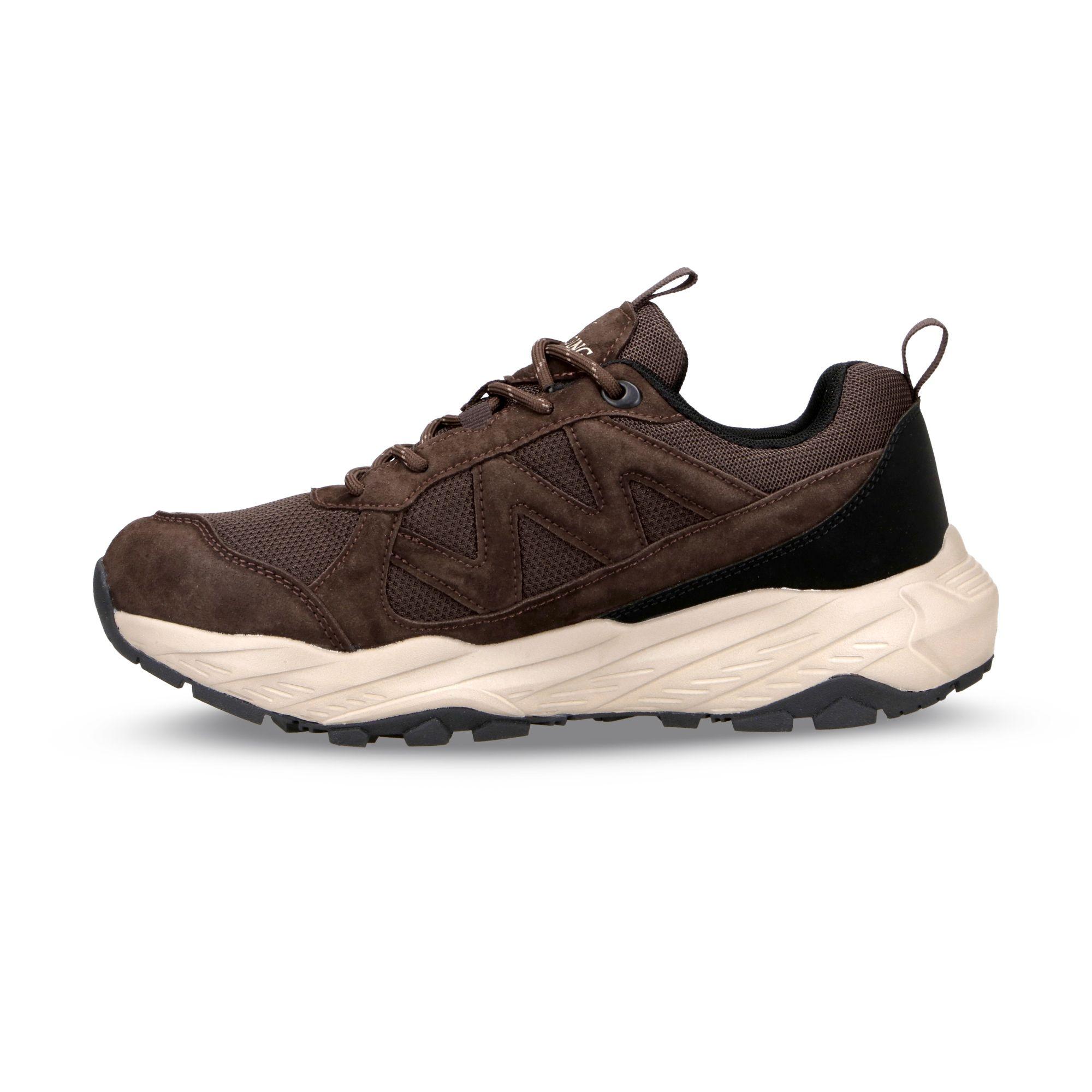 Zapatos Outdoor Spalding Boulder Hombre Café-1