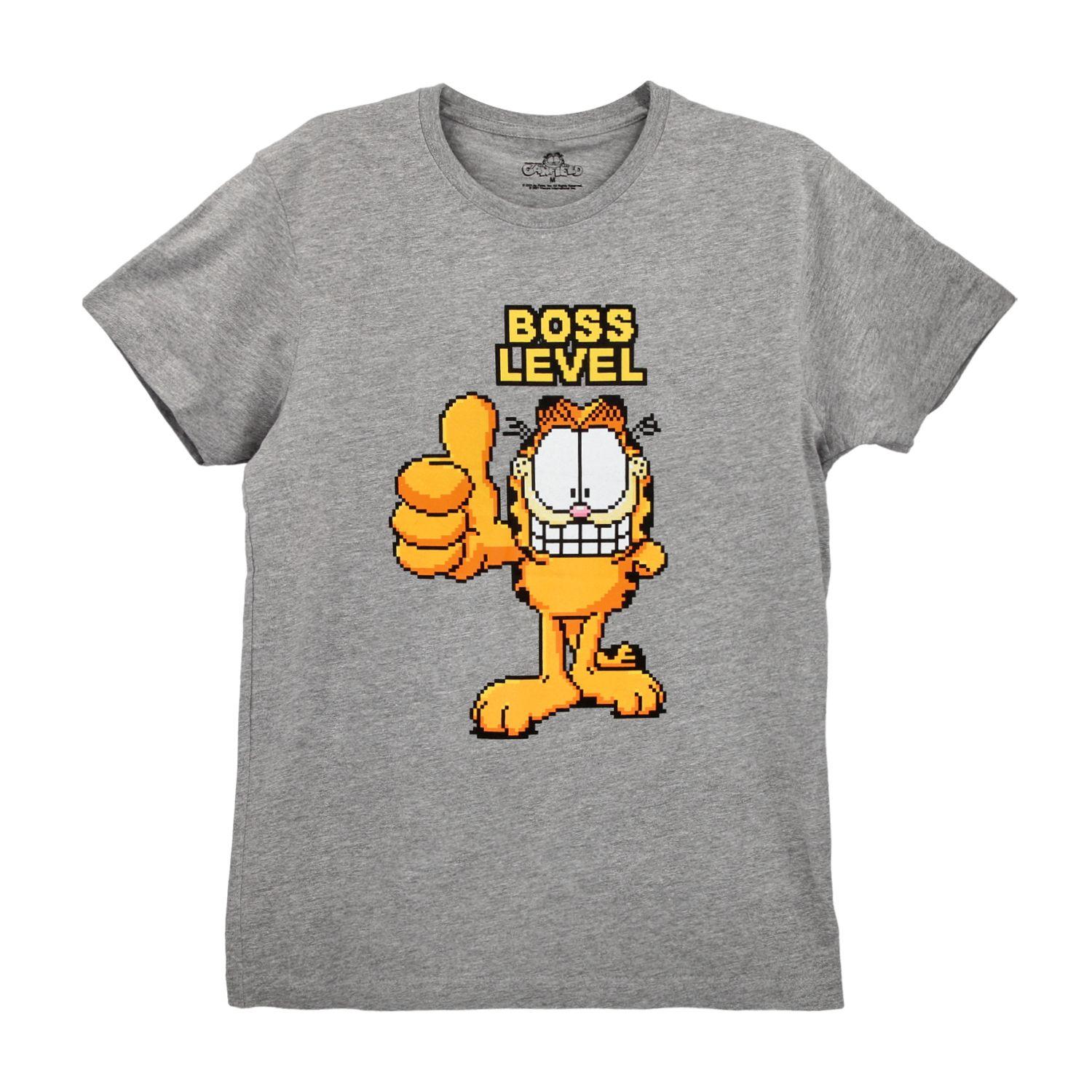 POLERA GARFIELD ADULTO-0