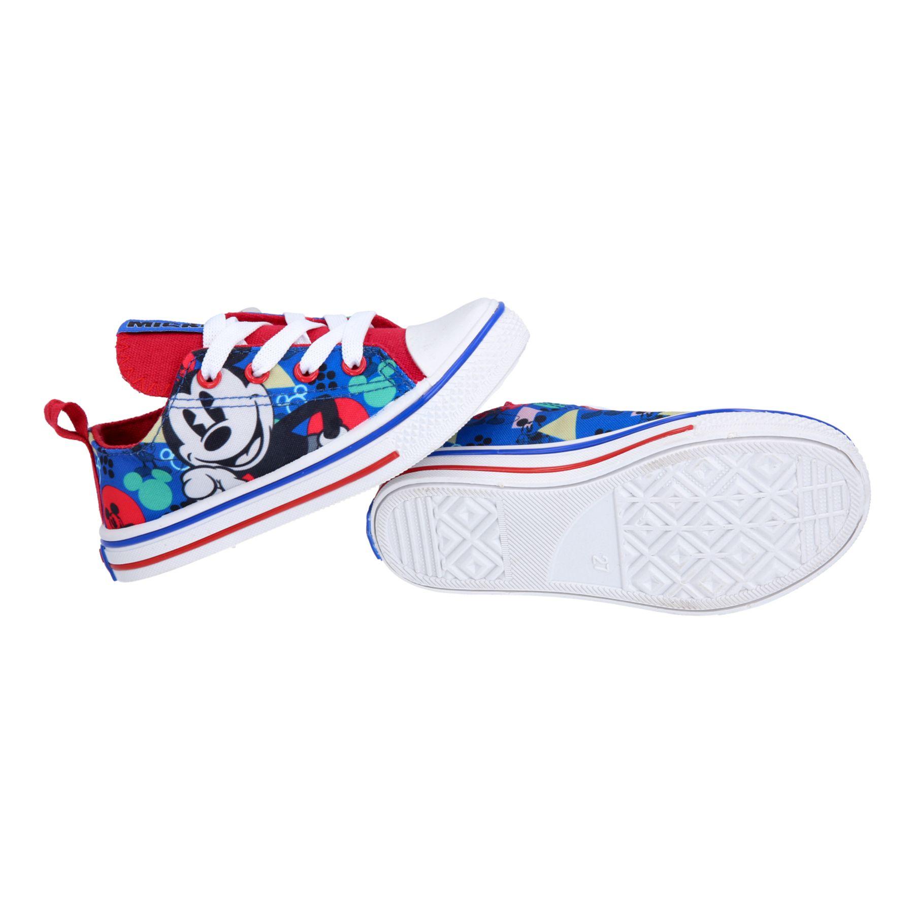 ZAPATILLAS MICKEY MOUSE LONA INFANTIL-2