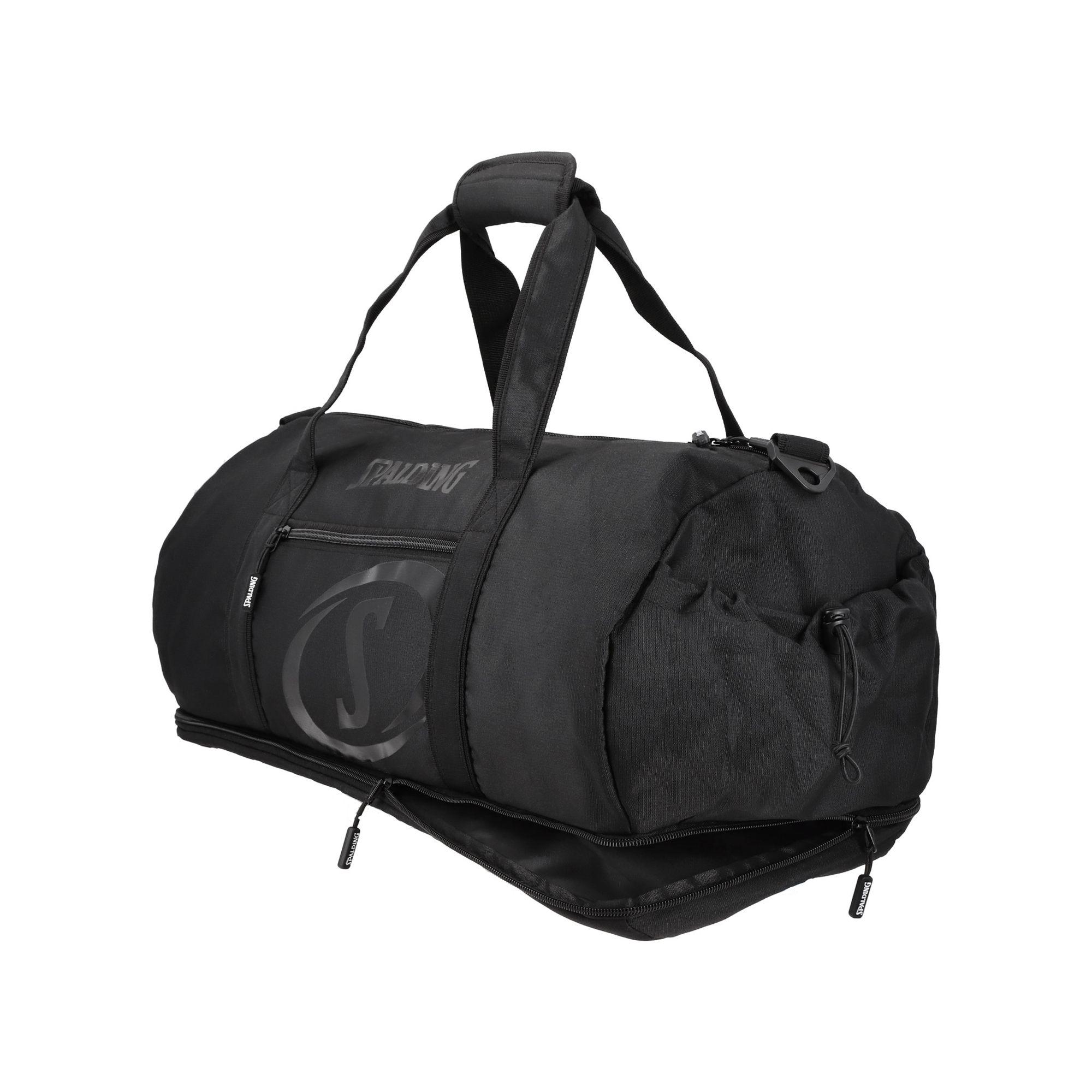 BOLSO FITNESS SPALDING NEGRO-2