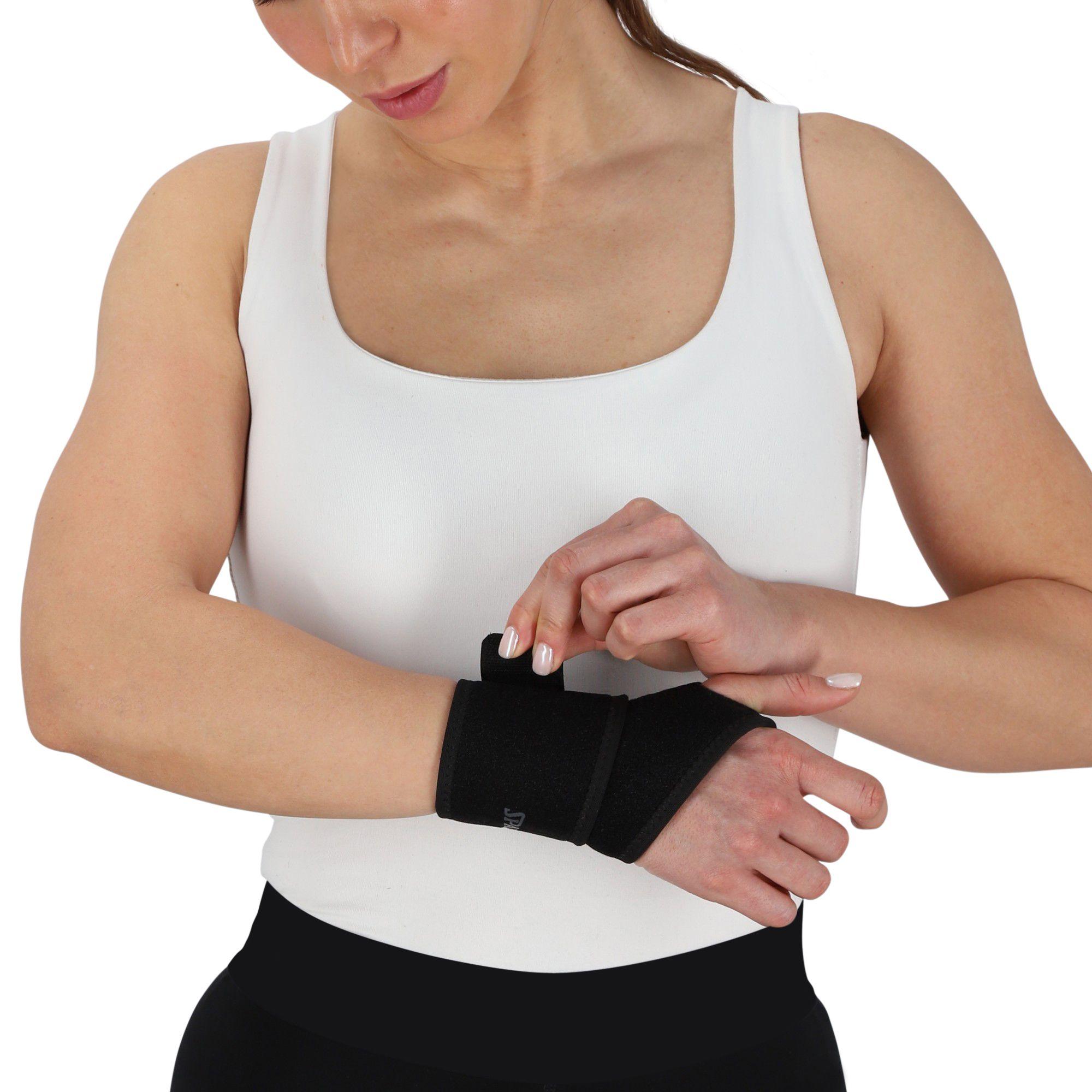 MUÑEQUERA CON DEDO PULGAR Y VELCRO-0