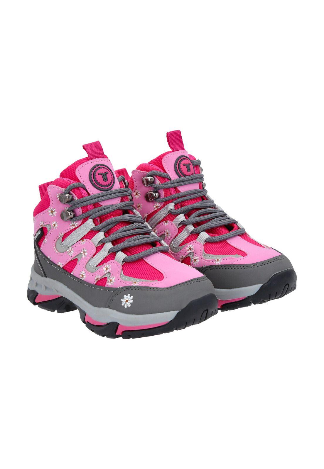 ZAPATO OUTDOOR ALTO FUCSIA BLACKSHEEP MAUCO-0