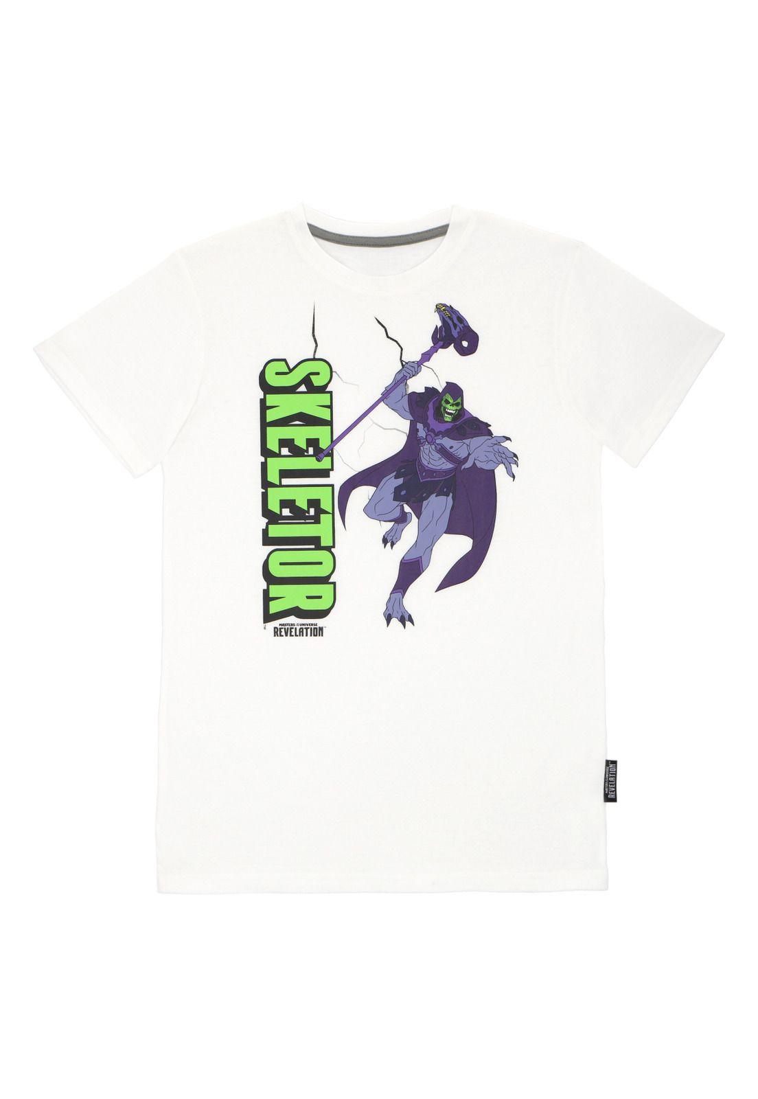 POLERA MANGA CORTA HE-MAN BLANCO-0