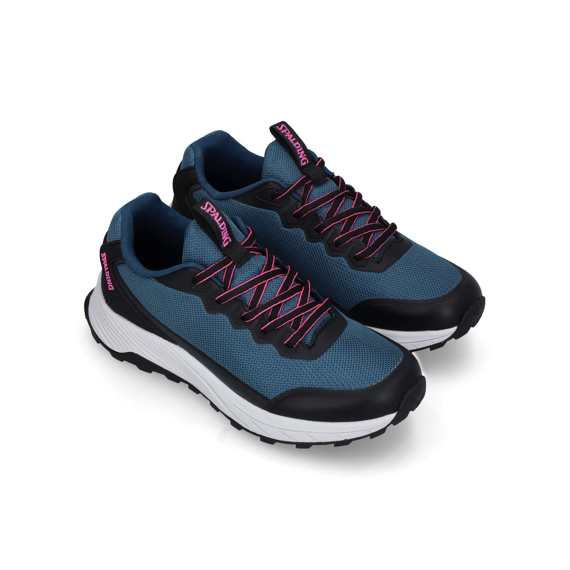 ZAPATILLAS TRAIL RUNNING GRAVEL MUJER AZUL-3