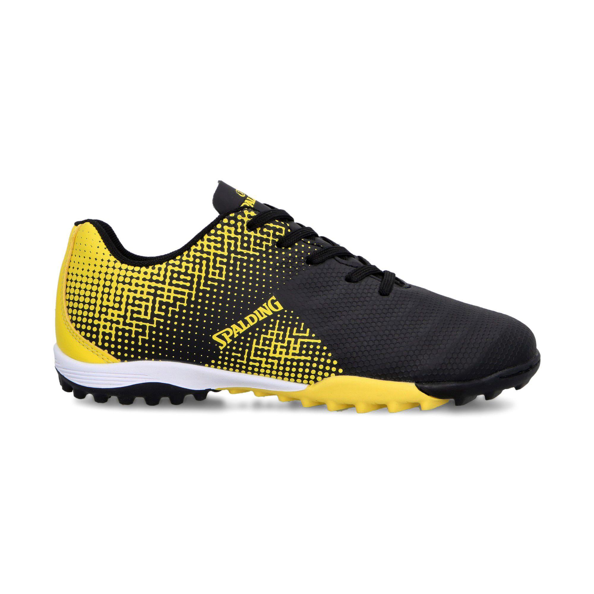 ZAPATOS BABY FUTBOL SPEED JUNIOR AMARILLO NEON-0