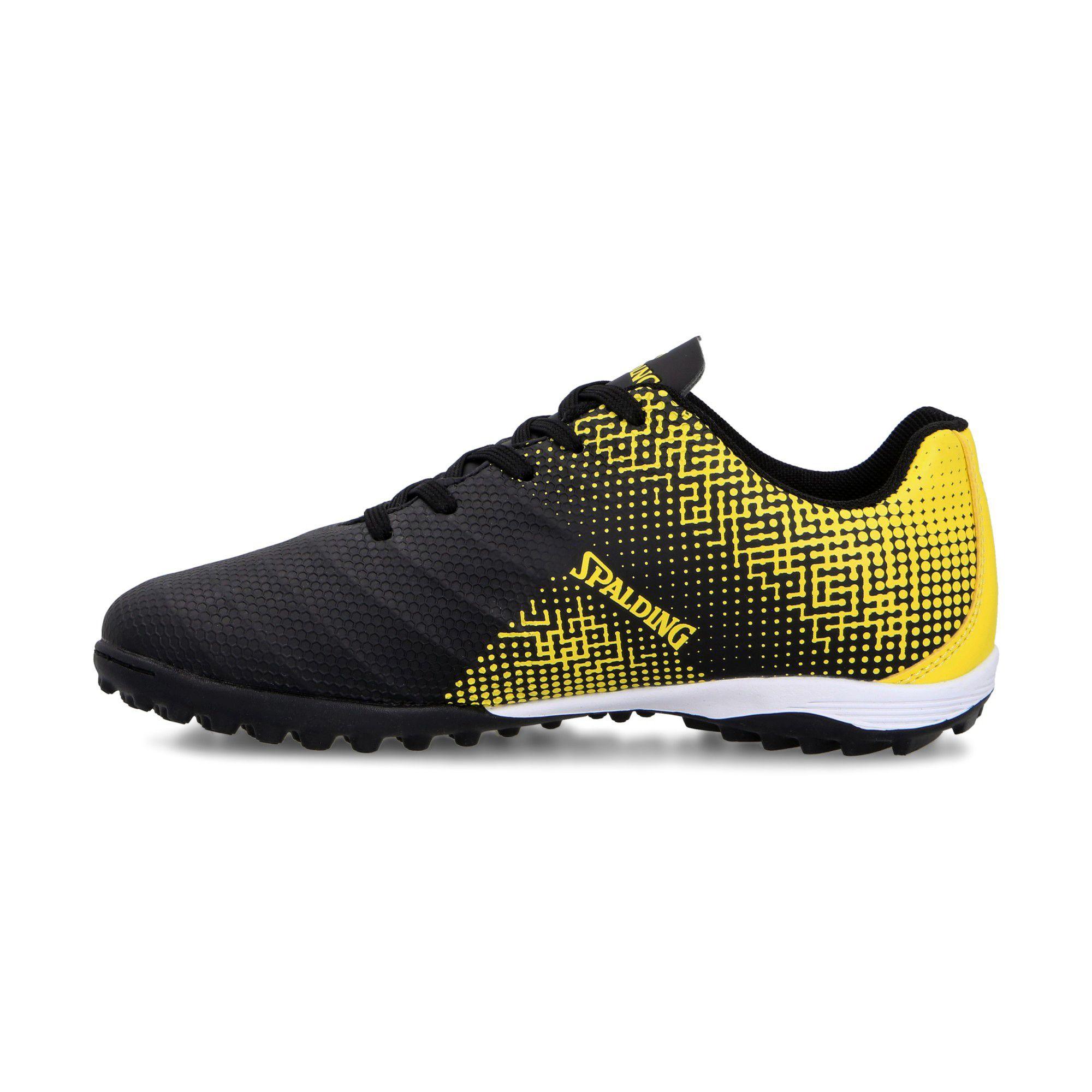 ZAPATOS BABY FUTBOL SPEED JUNIOR AMARILLO NEON-1