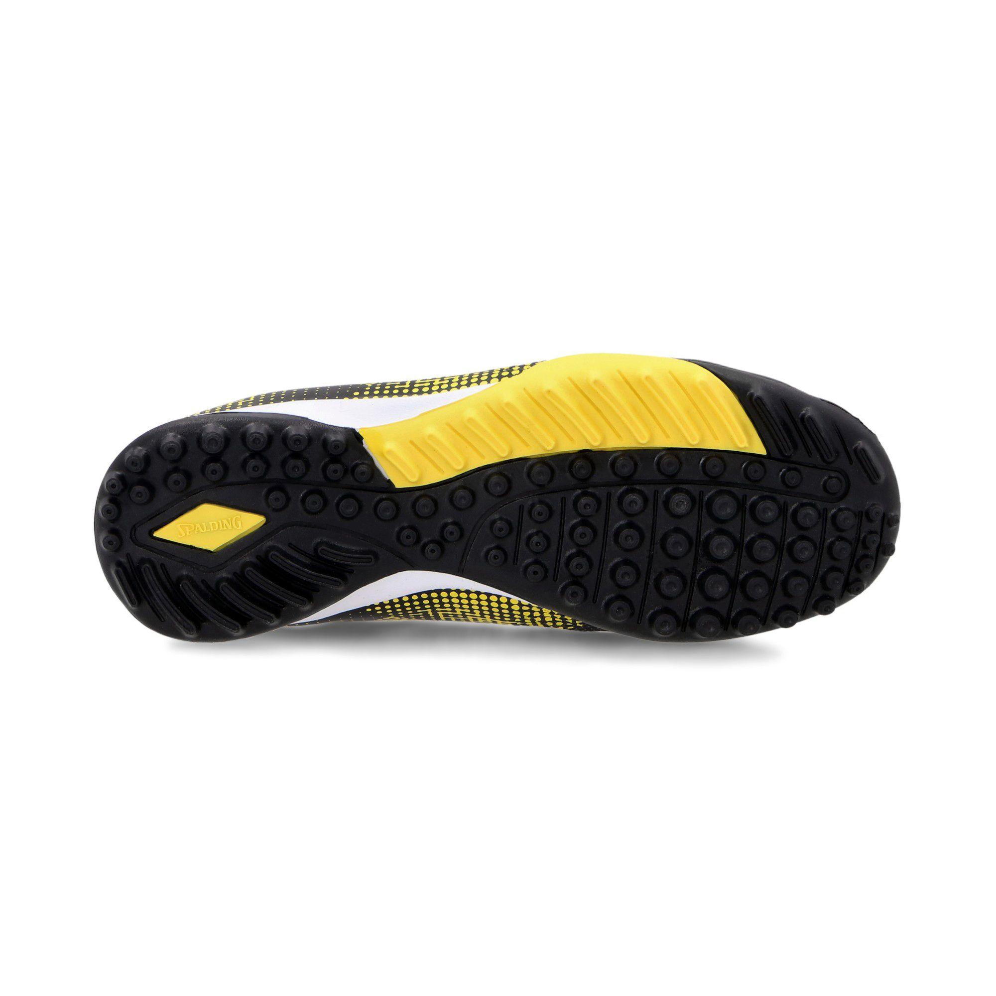 ZAPATOS BABY FUTBOL SPEED JUNIOR AMARILLO NEON-4