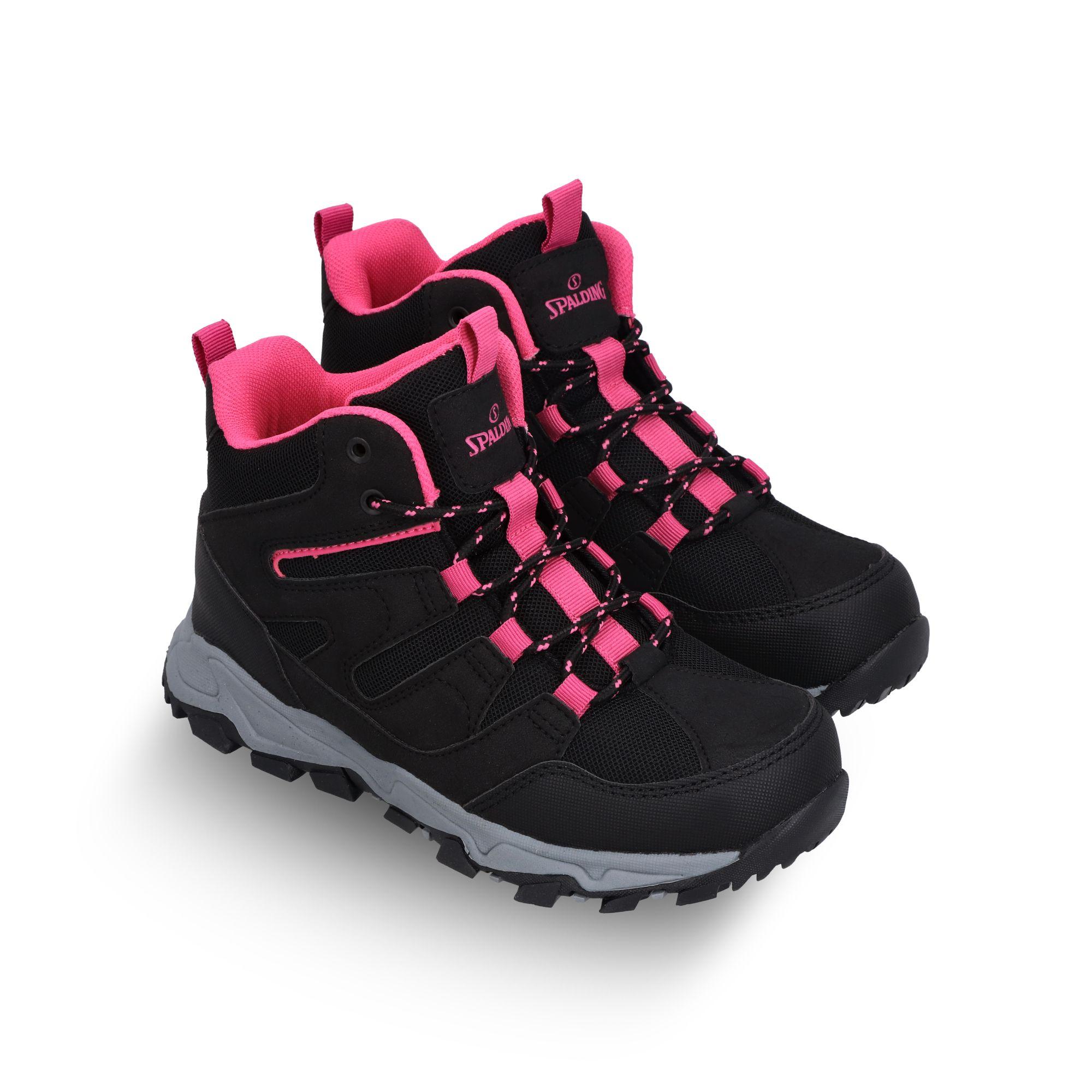 Zapatos Outdoor Gobi Infantil Spalding Negro-3