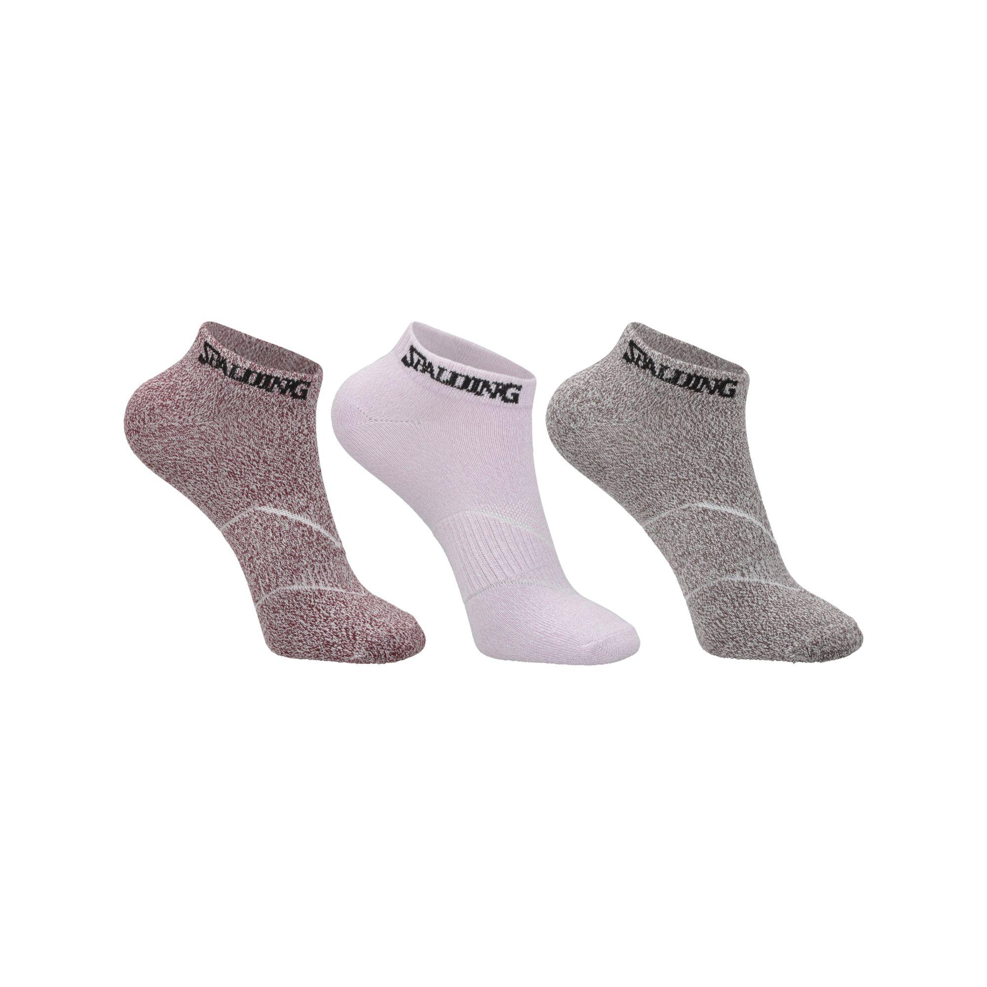 CALCETINES TRIPACK SPALDING CORTOS MIXED 35-39 PR-B-C-0