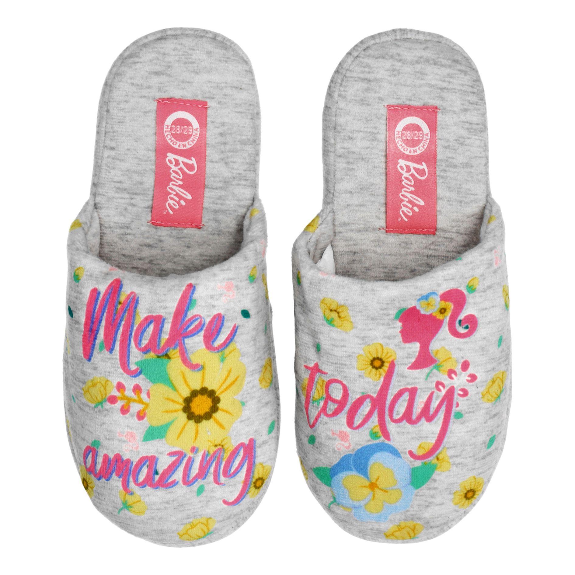 PANTUFLAS BARBIE INFANTIL-1
