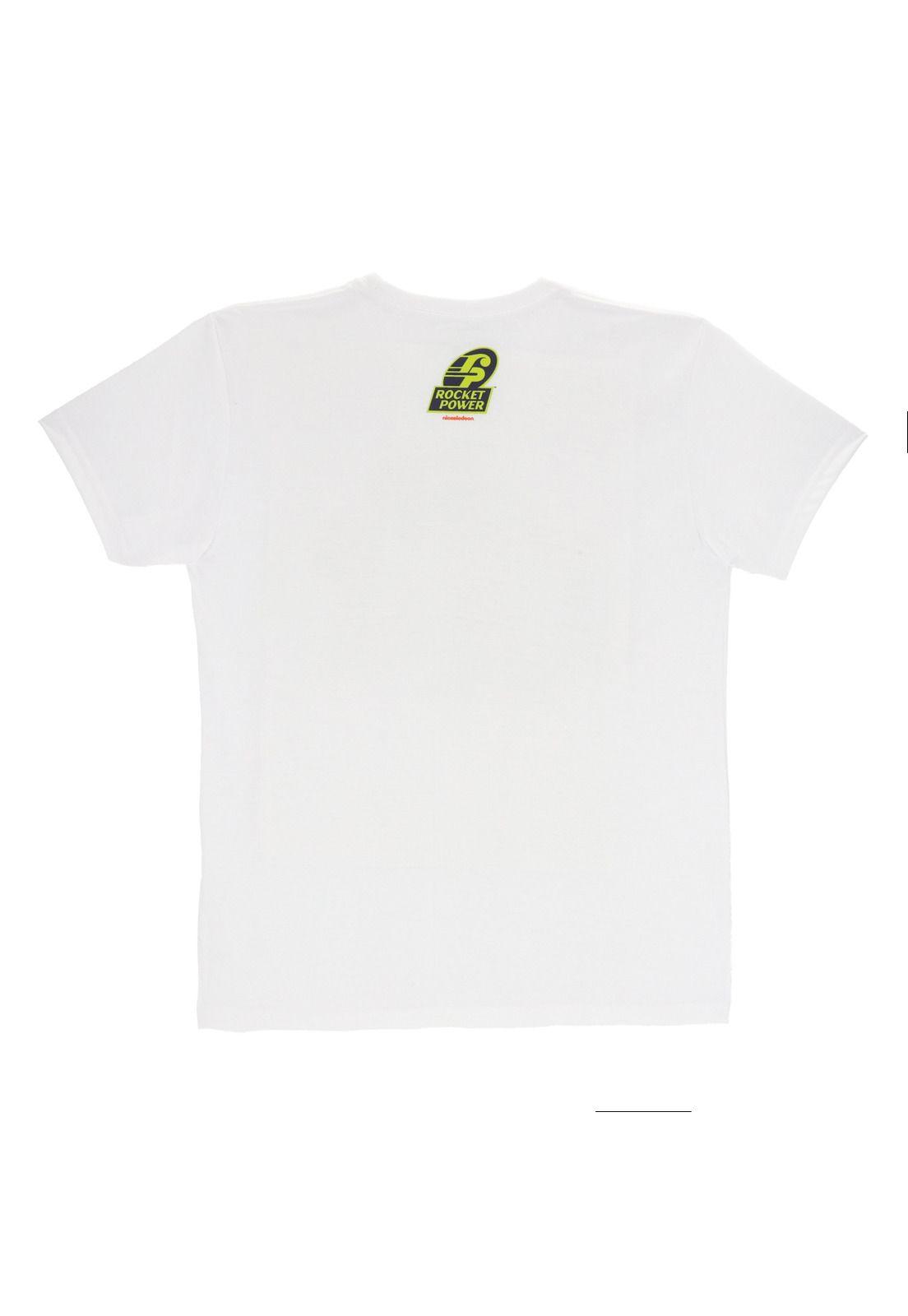 POLERA MANGA CORTA ROCKET POWER BLANCO-1