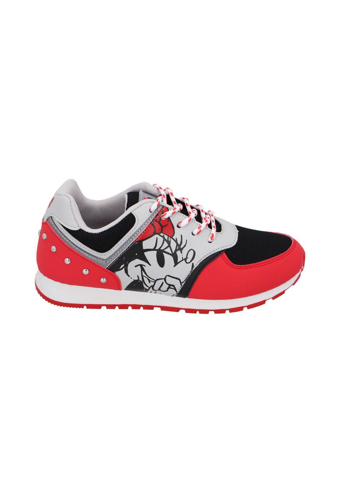  ZAPATILLA DEPORTIVA ROJO MINNIE MOUSE-0