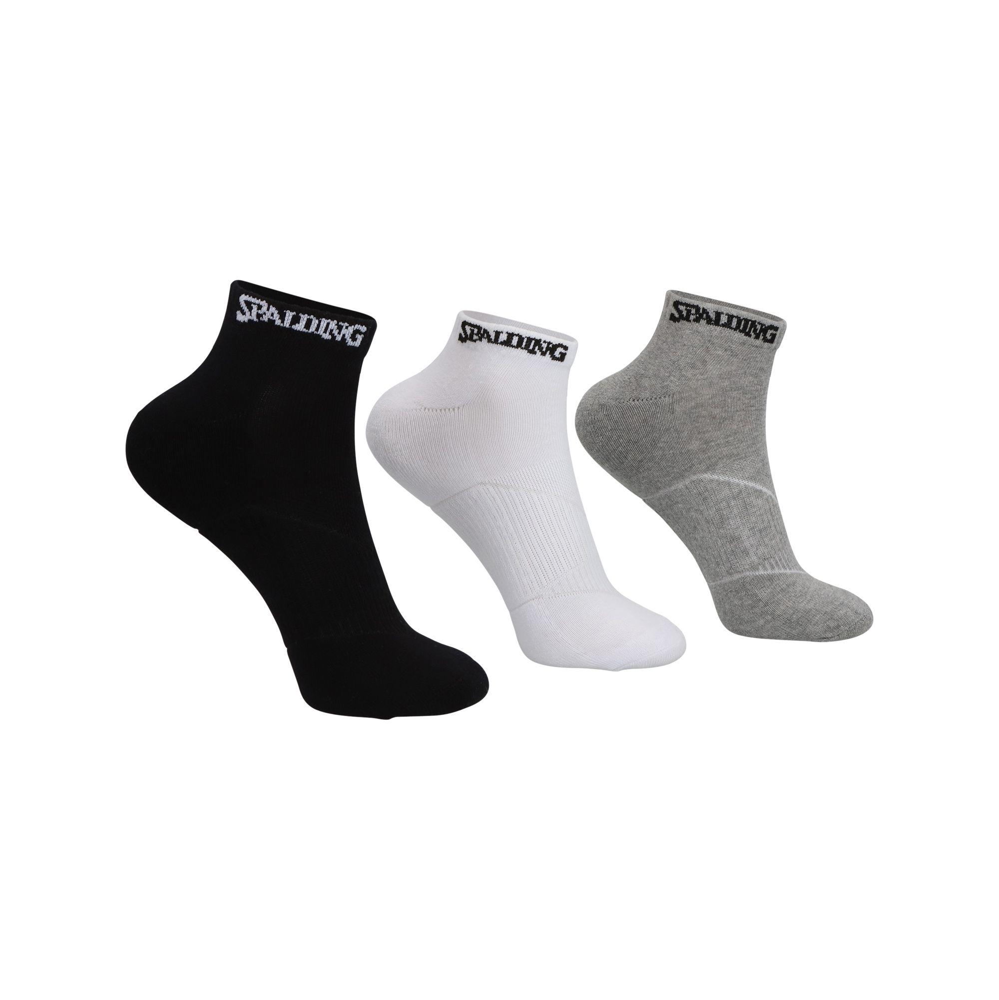 Calcetines Cortos Spalding Tripack Multicolor-0