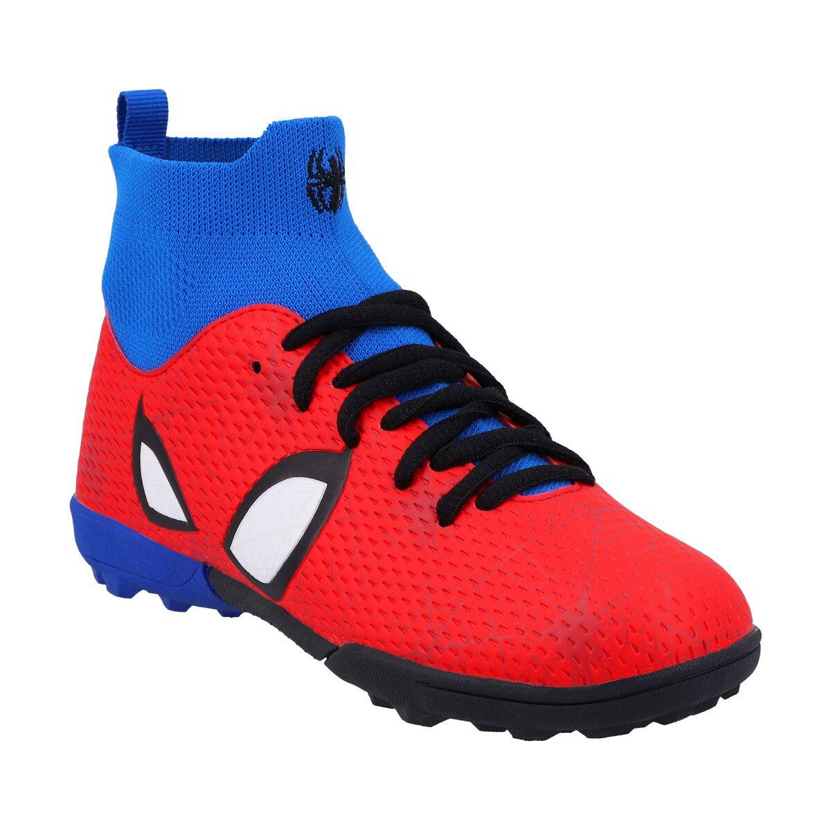 ZAPATOS DE BABY FUTBOL SPIDER-MAN INFANTIL-1