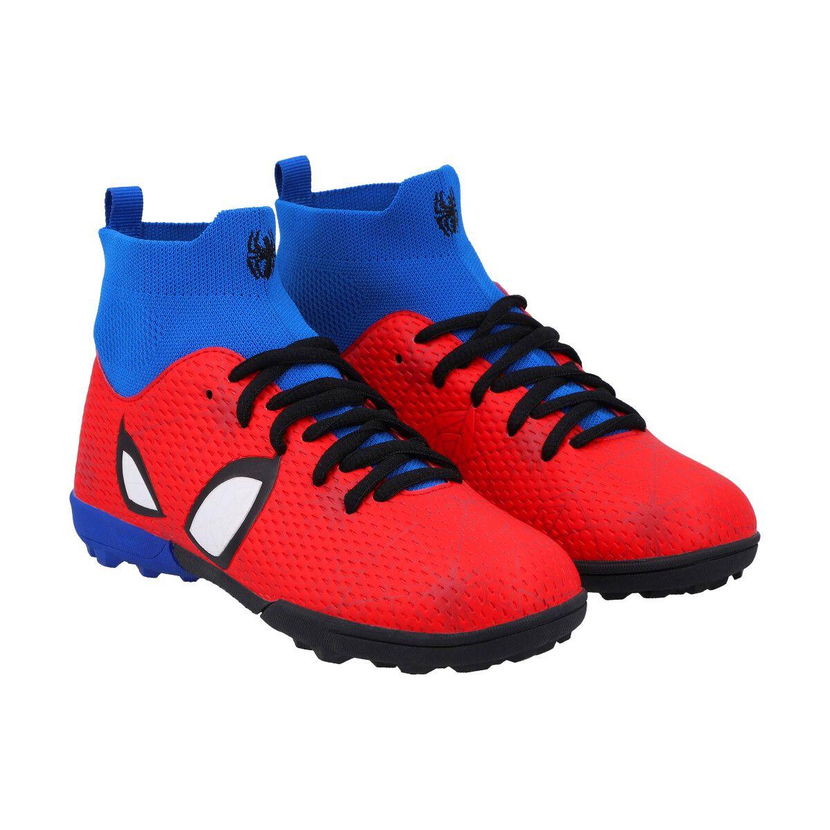 ZAPATOS DE BABY FUTBOL SPIDER-MAN INFANTIL-2