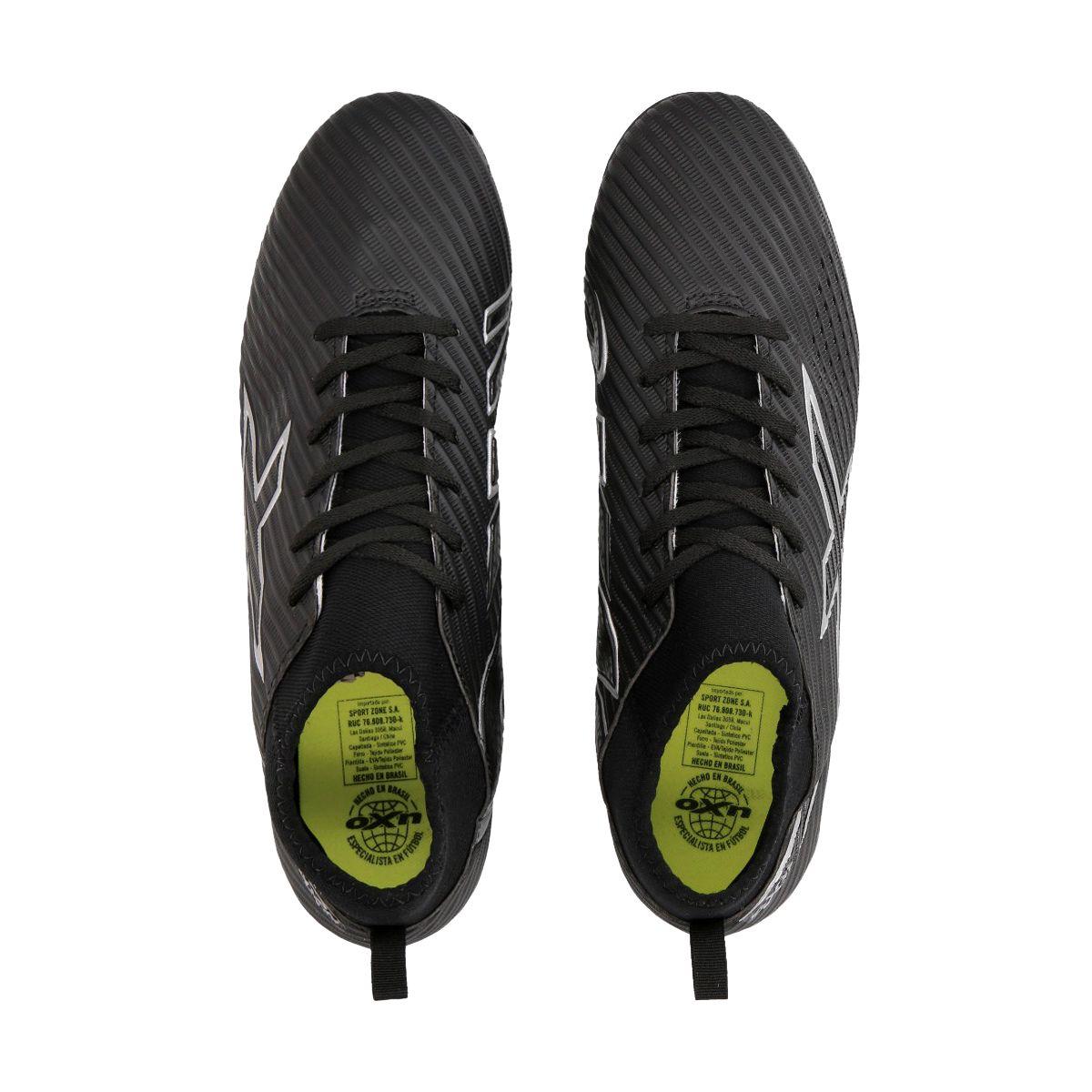 ZAPATOS DE FUTBOL FUSION GRIP 4 NEO ADULTO NEGRO-3