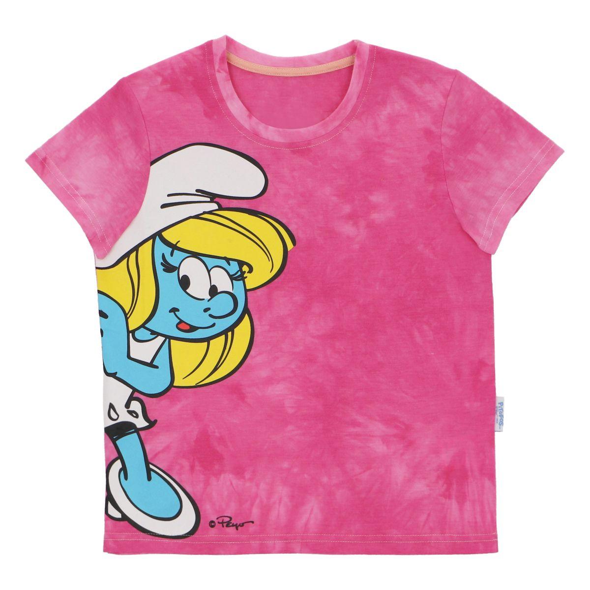 POLERA INFANTIL LOS PITUFOS-0
