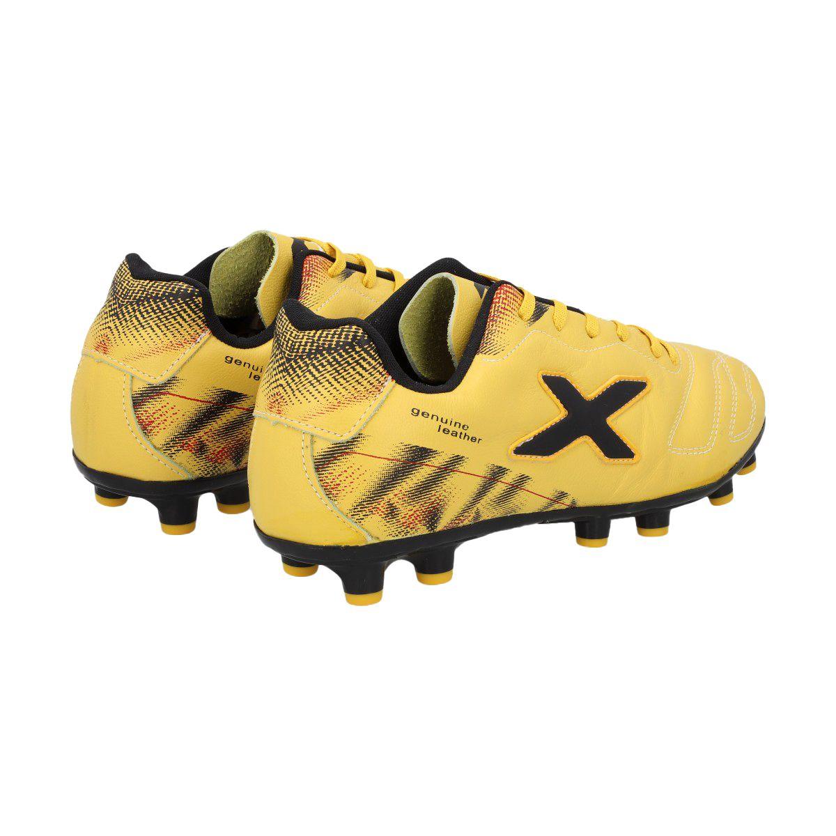 ZAPATOS DE FUTBOL FORTUNA MD ADULTO AMARILLO-2