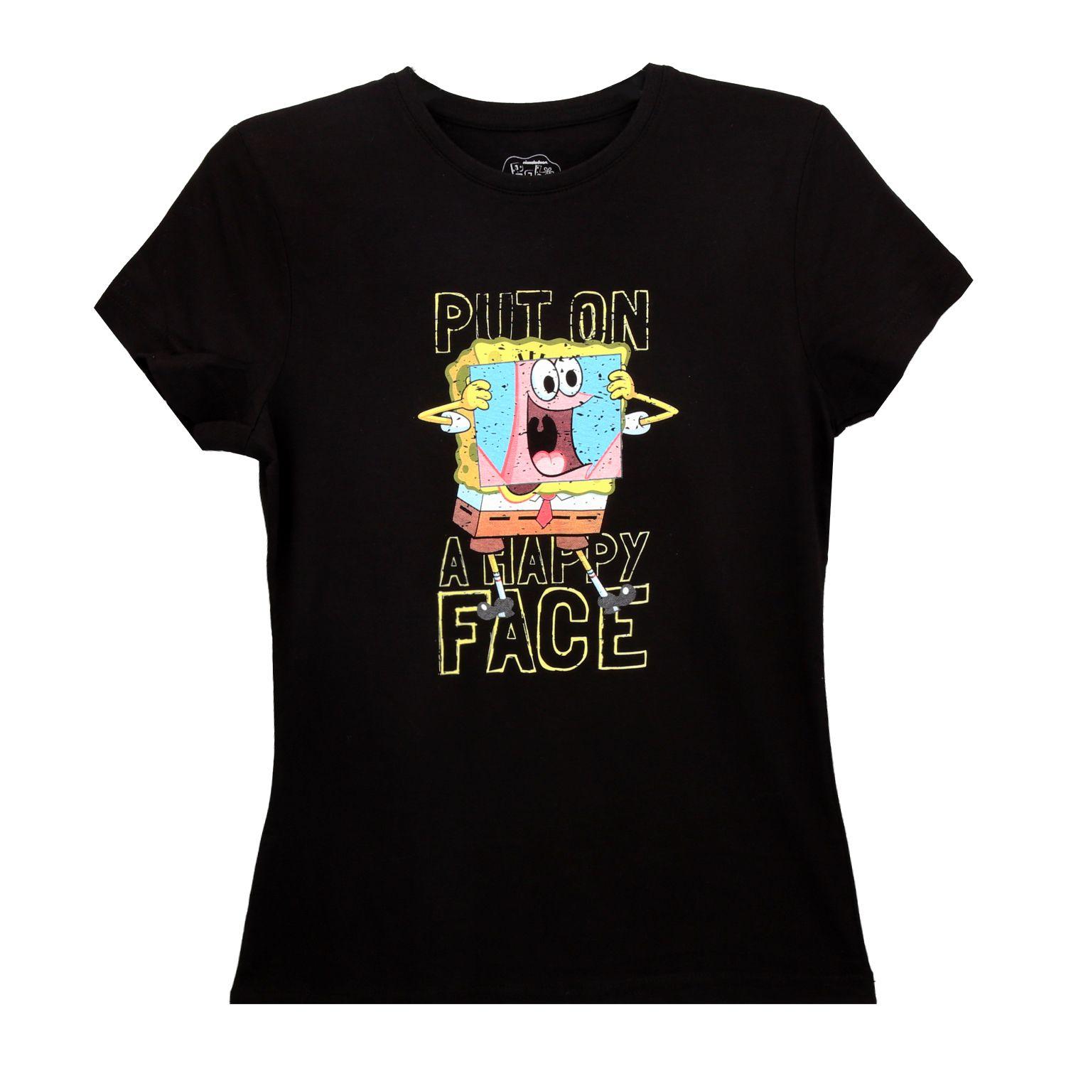 POLERA BOB ESPONJA ADULTO-0
