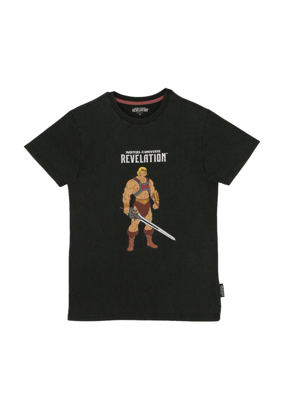 POLERA MANGA CORTA HE-MAN ACID WASH-0