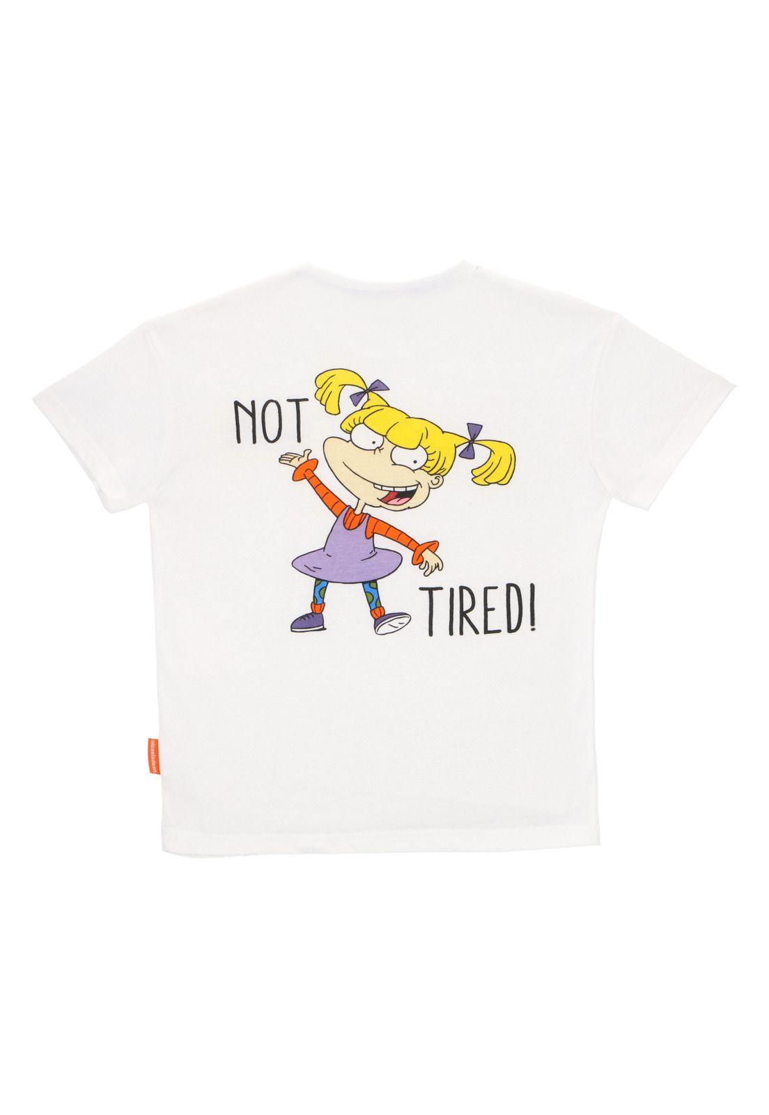POLERA MANGA CORTA RUGRATS BLANCO-0