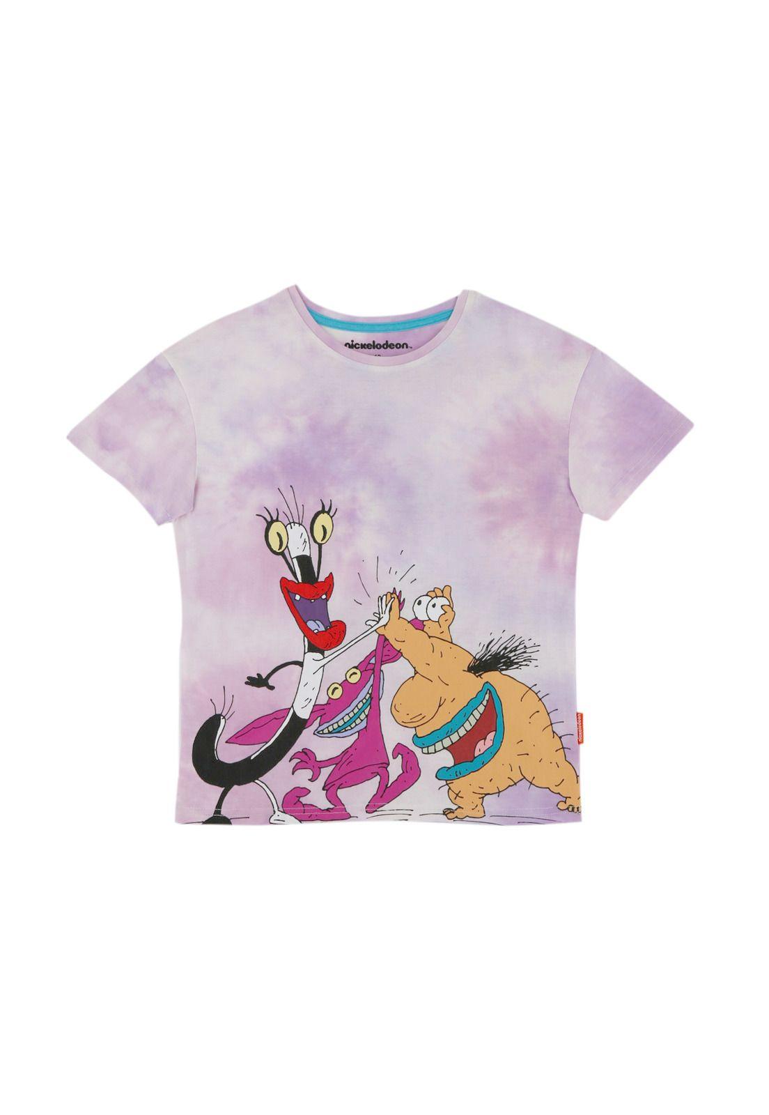  POLERA MANGA CORTA REAL MONSTER MORADO-0
