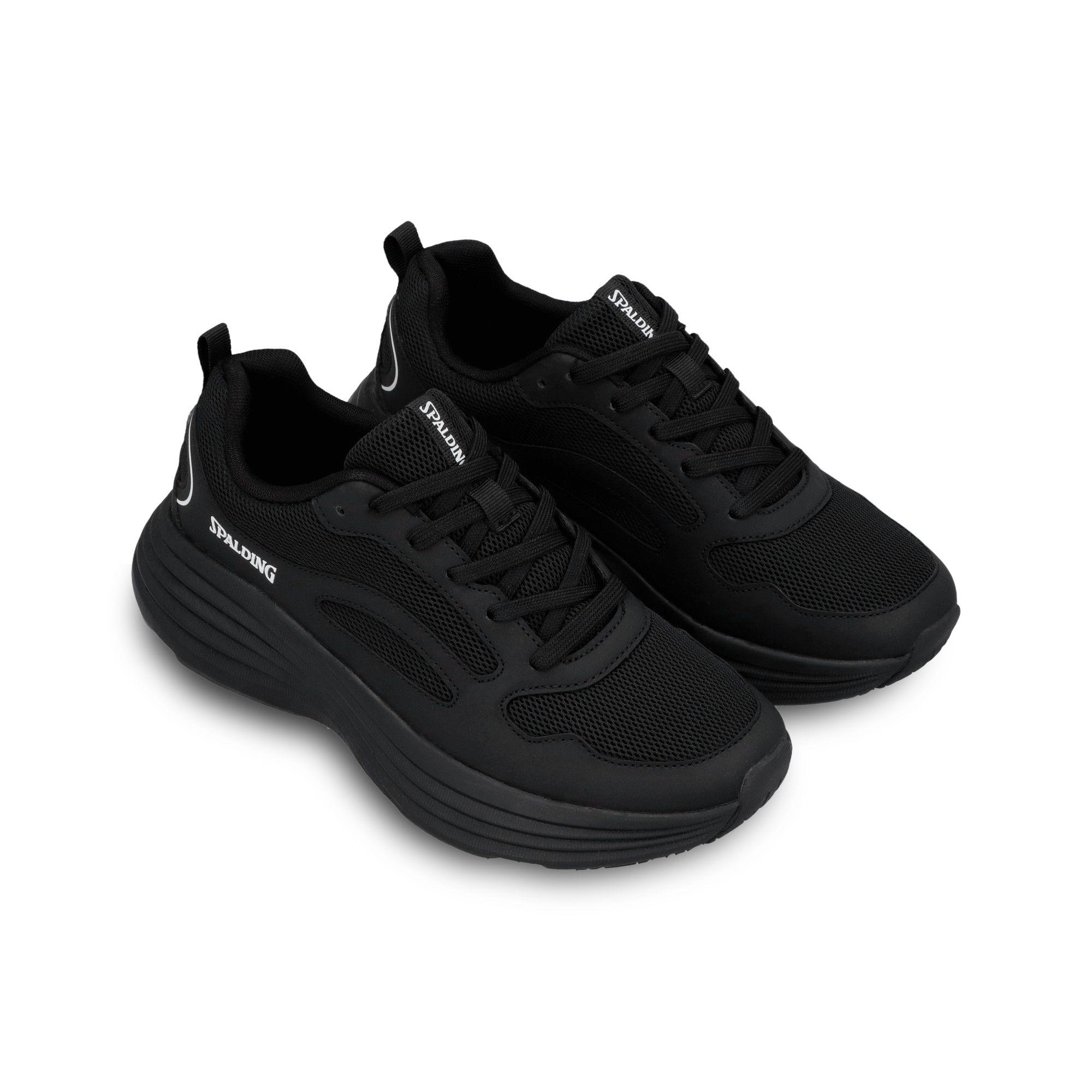 Zapatilla Mujer Trail Running Negro Spalding-3