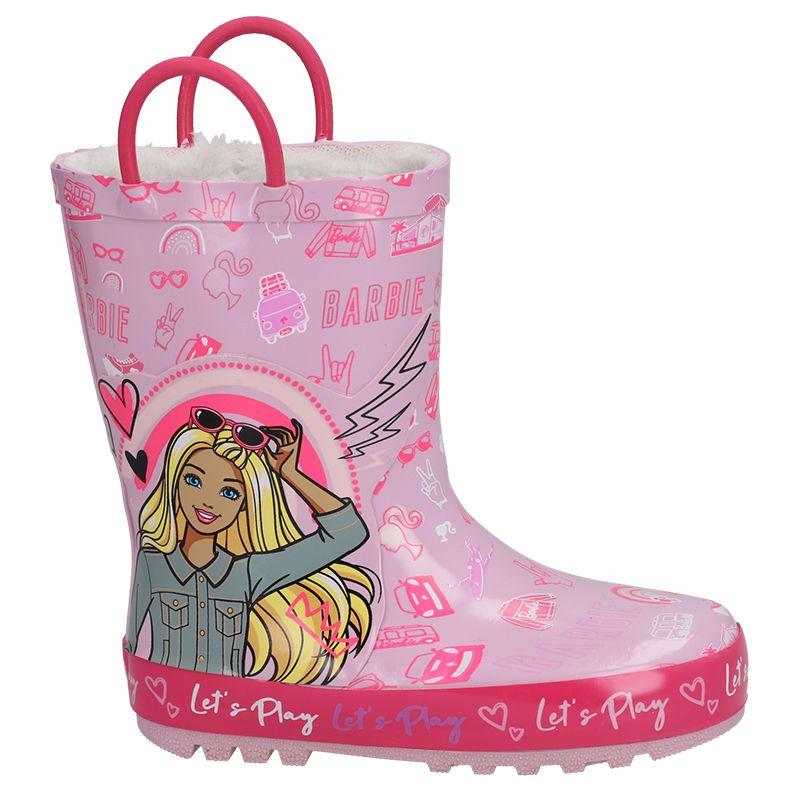 BOTAS DE AGUA BARBIE INFANTIL-1