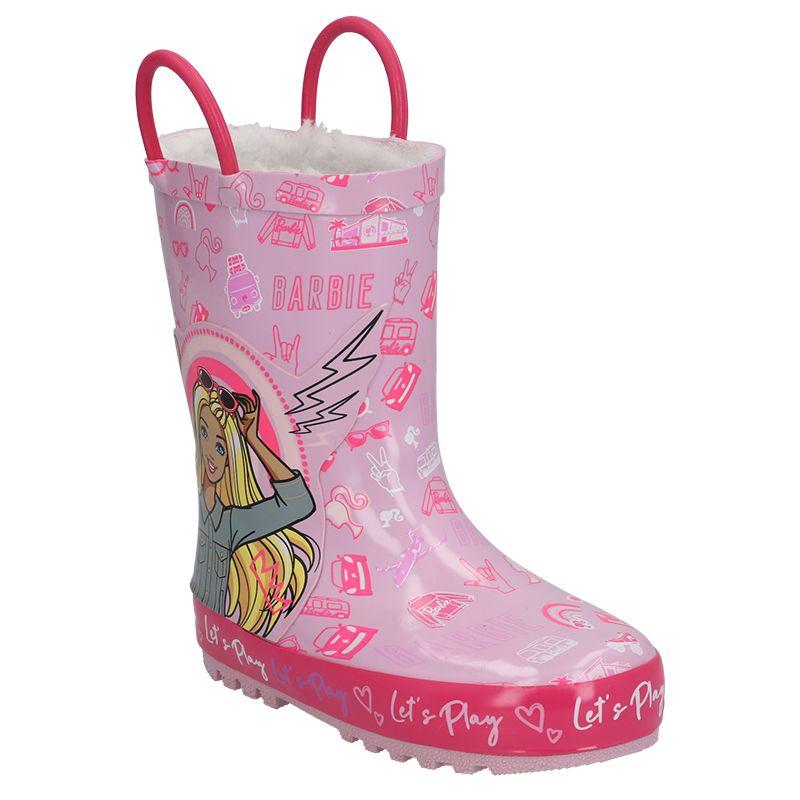 BOTAS DE AGUA BARBIE INFANTIL-4
