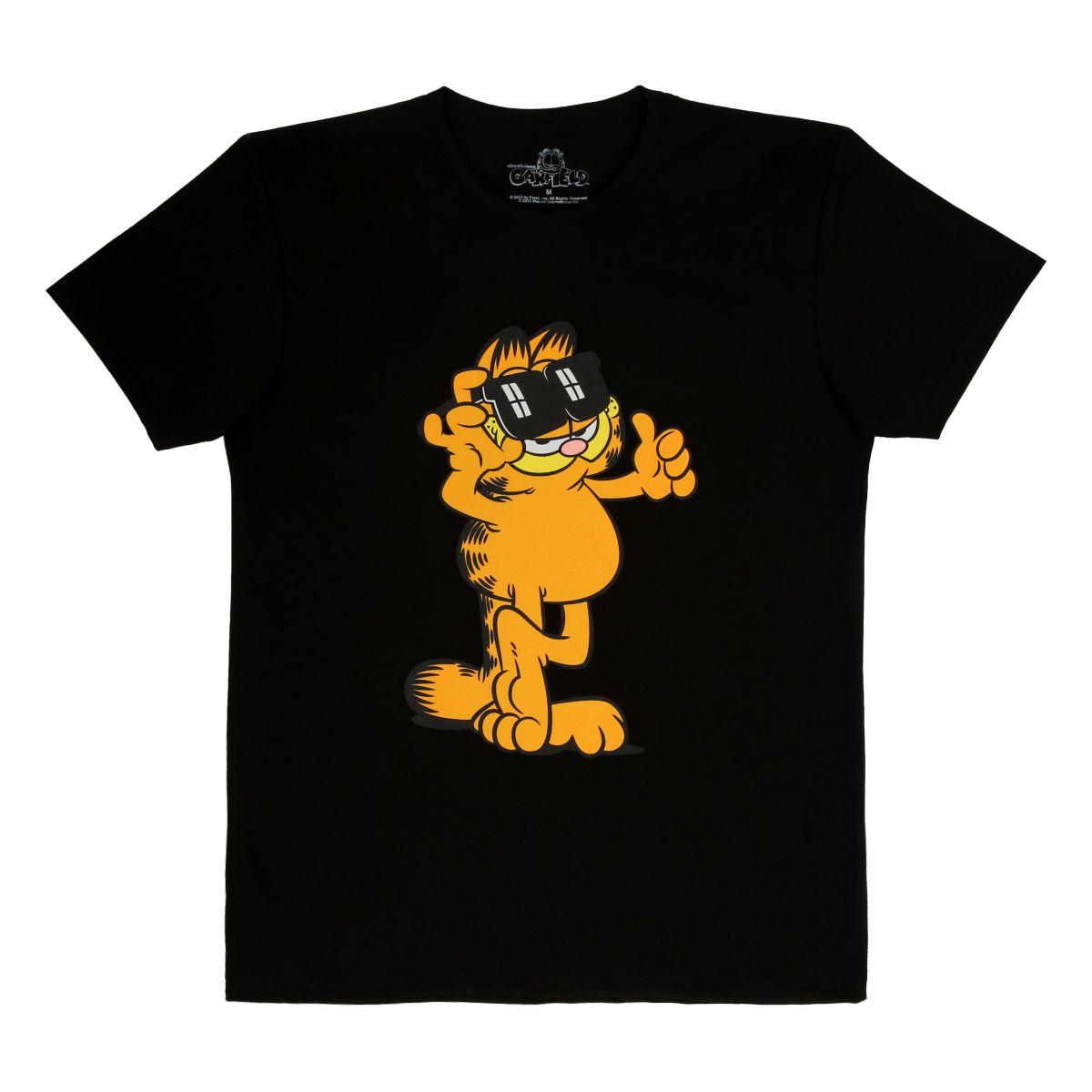 POLERA GARFIELD ADULTO GAFAS-0