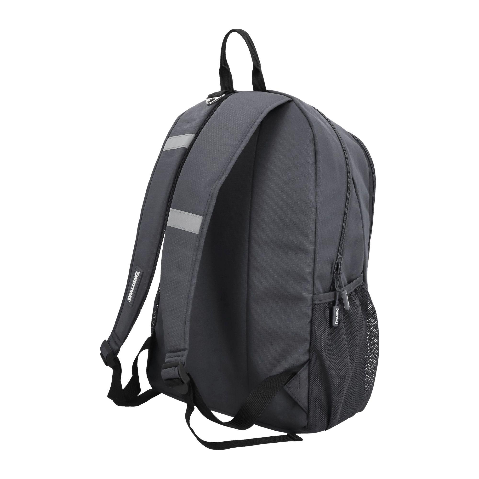 MOCHILA SPALDING GRIS-1