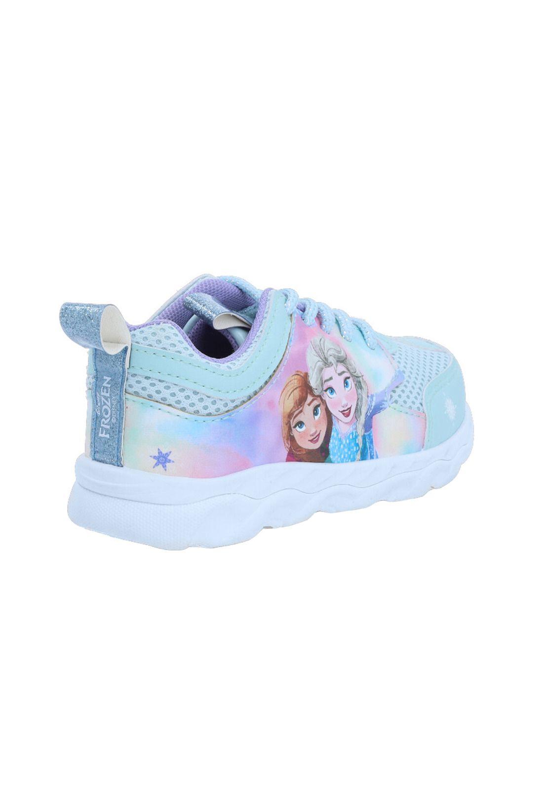 Zapatilla Deportiva Infantil FROZEN Celeste-2