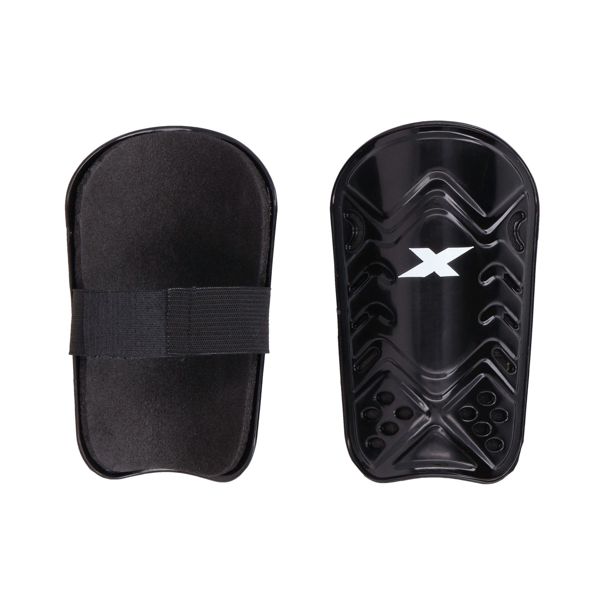 CANILLERAS CON VELCRO OXN JUNIOR NEGRO-2