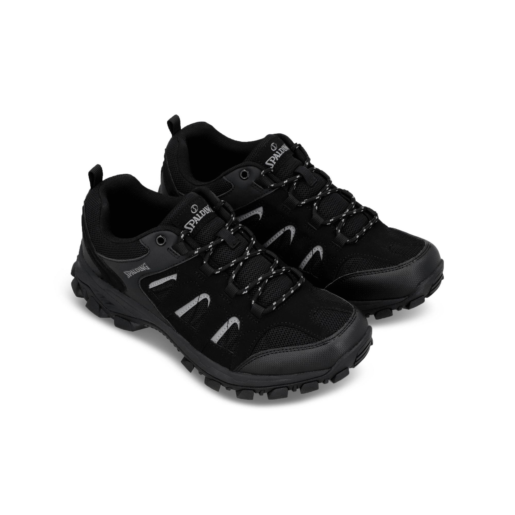 Zapatos Waterproof Hombre Spalding Negro.-3