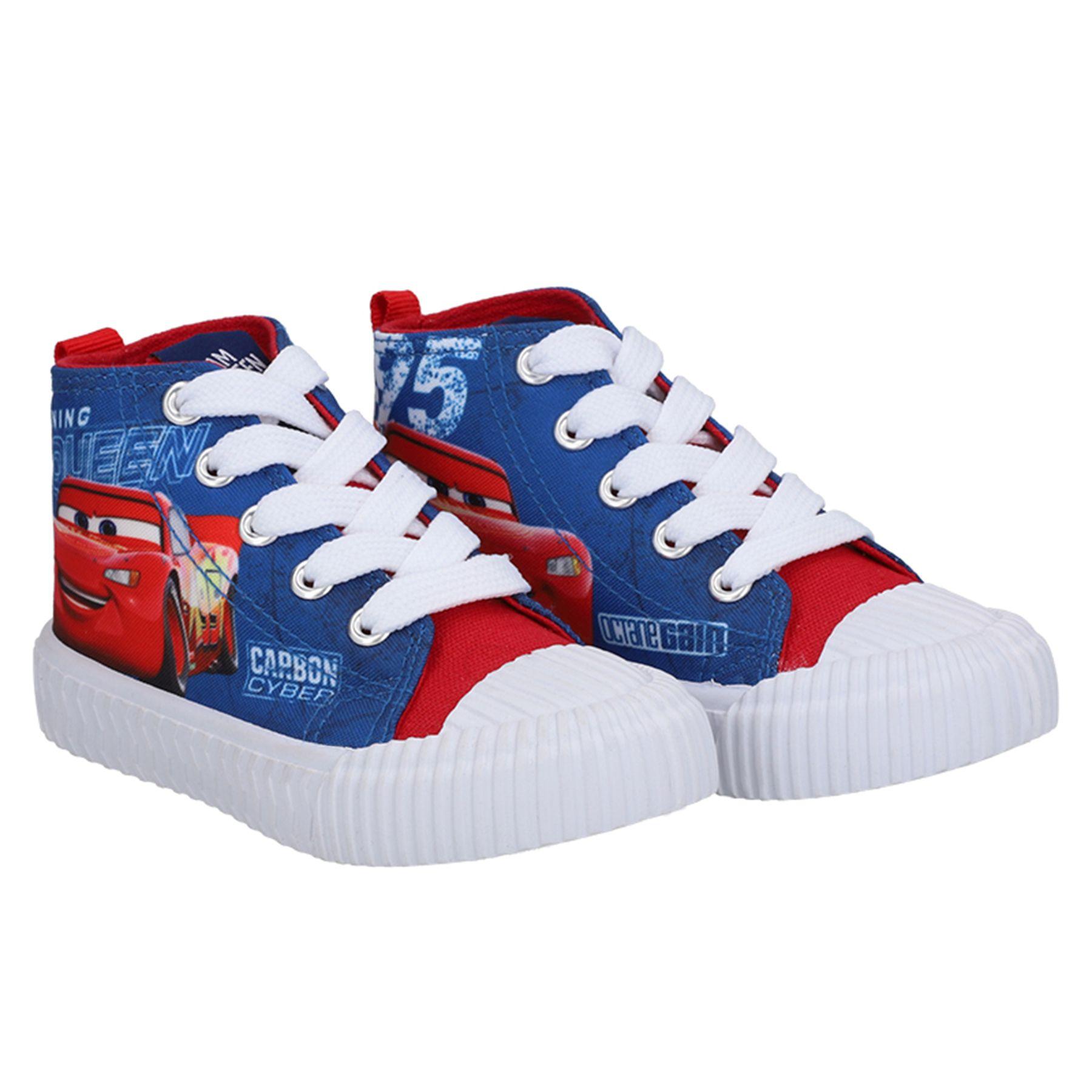 ZAPATILLAS CARS LONA CAÑA ALTA INFANTIL-0