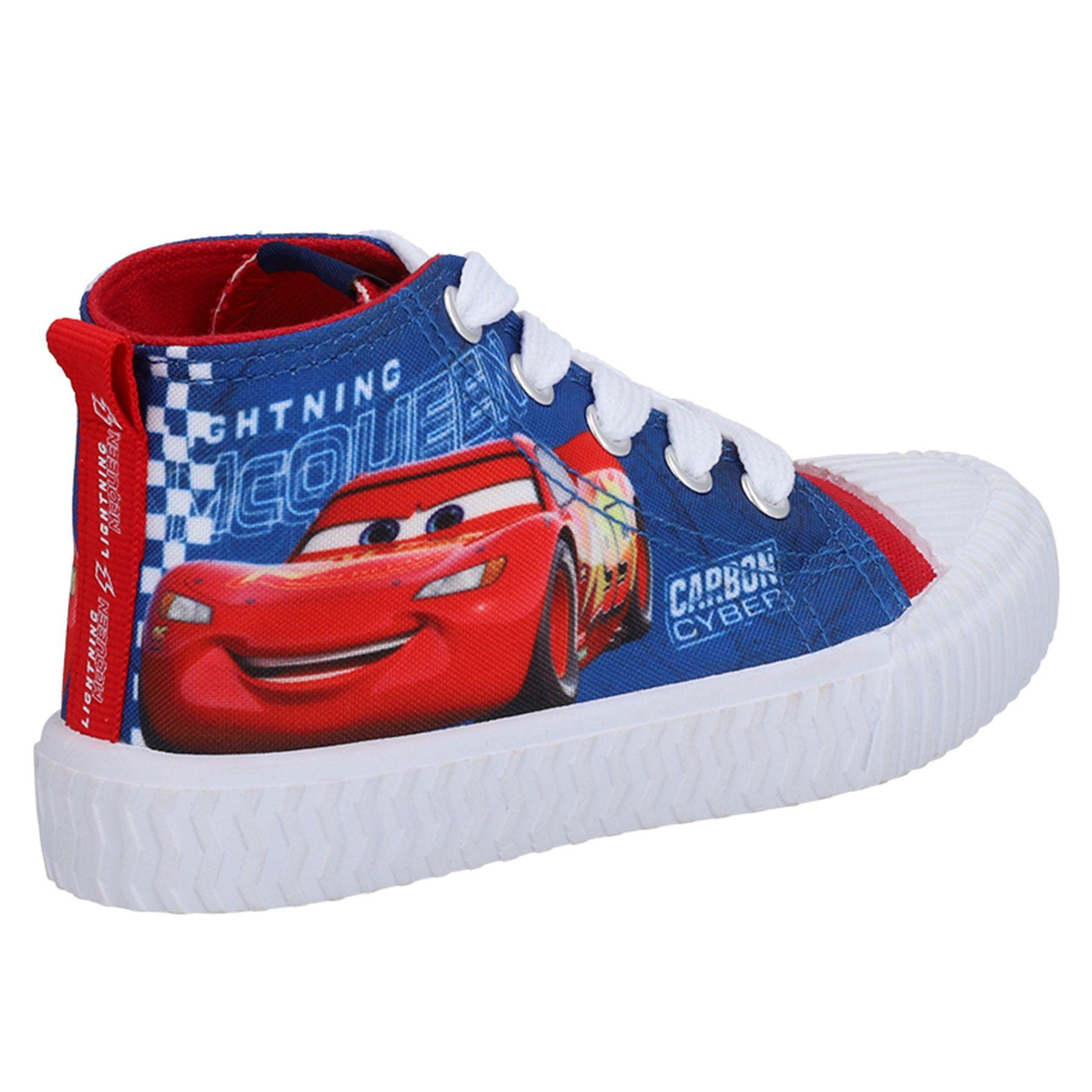 ZAPATILLAS CARS LONA CAÑA ALTA INFANTIL-3