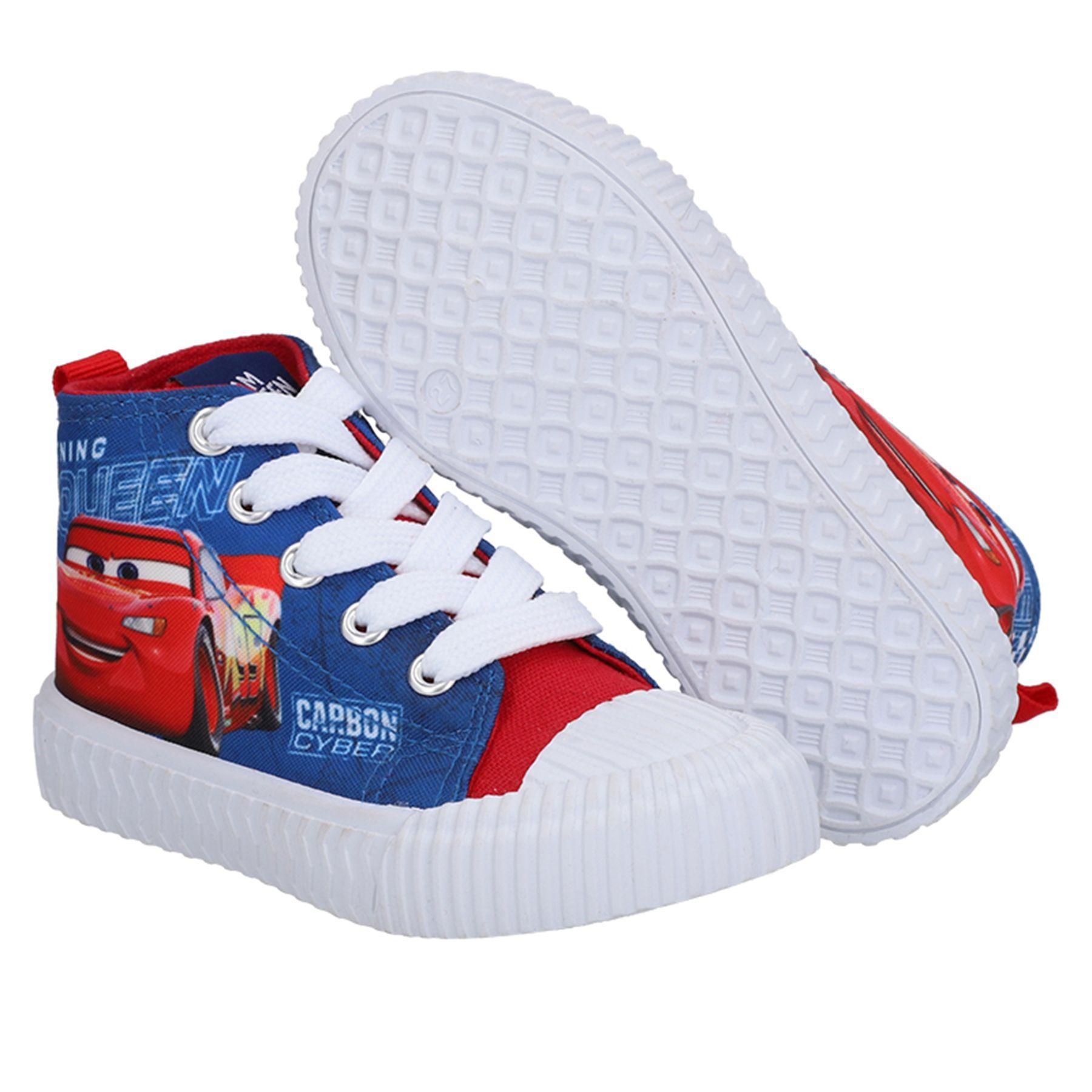 ZAPATILLAS CARS LONA CAÑA ALTA INFANTIL-4