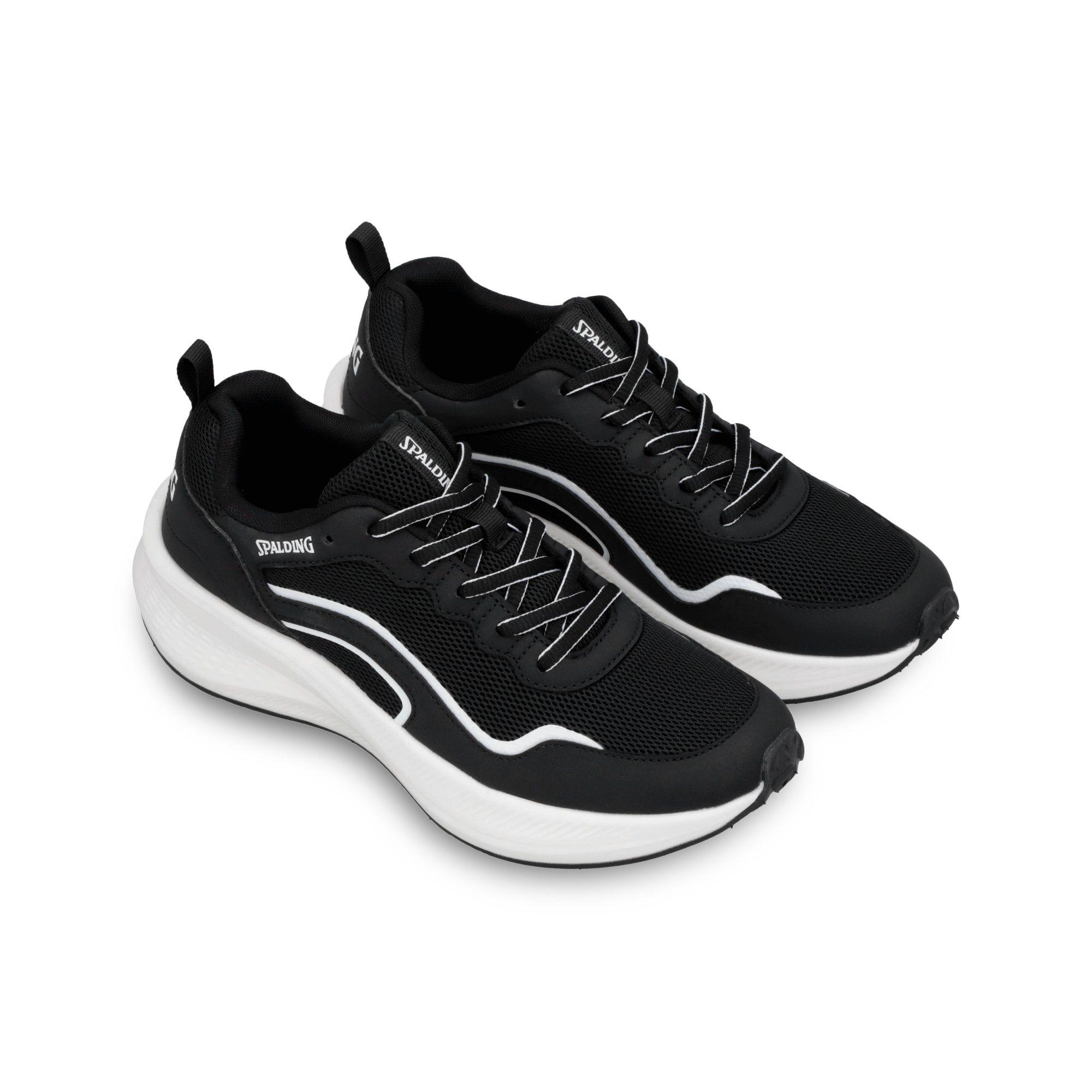 Zapatilla Mujer Trail Running Negro Spalding-3