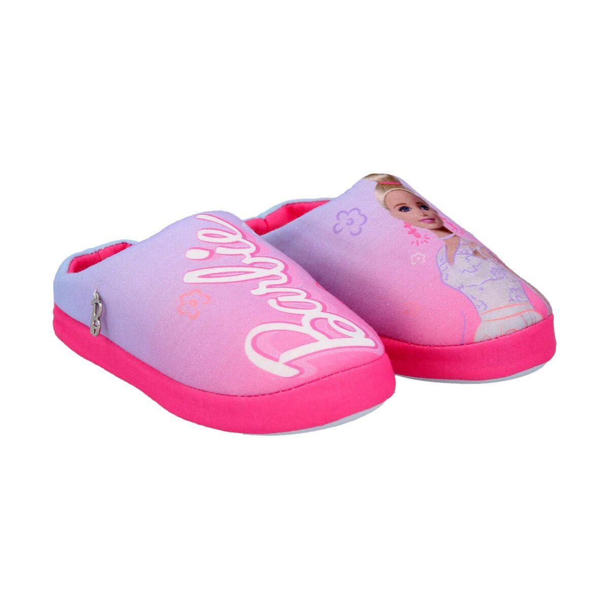 PANTUFLAS BARBIE INFANTIL-0