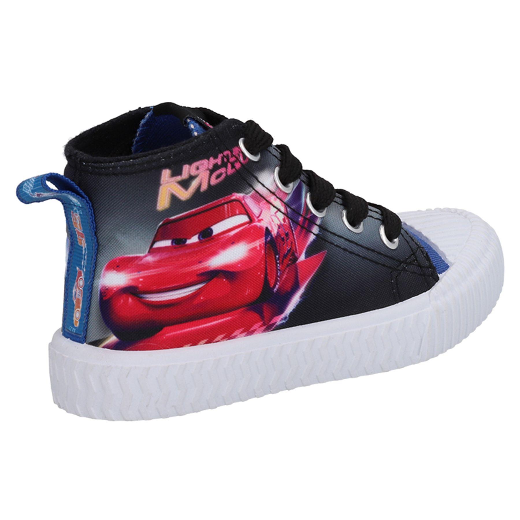 ZAPATILLAS CARS LONA CAÑA ALTA INFANTIL-3